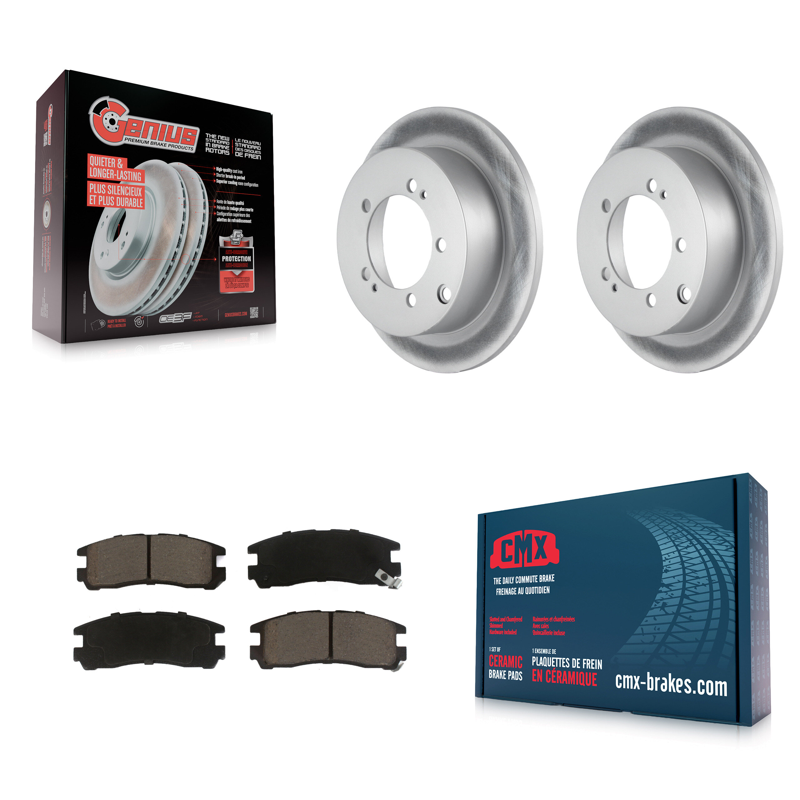 Transit Auto - KGC-101524 - Rear Disc Brake Kits