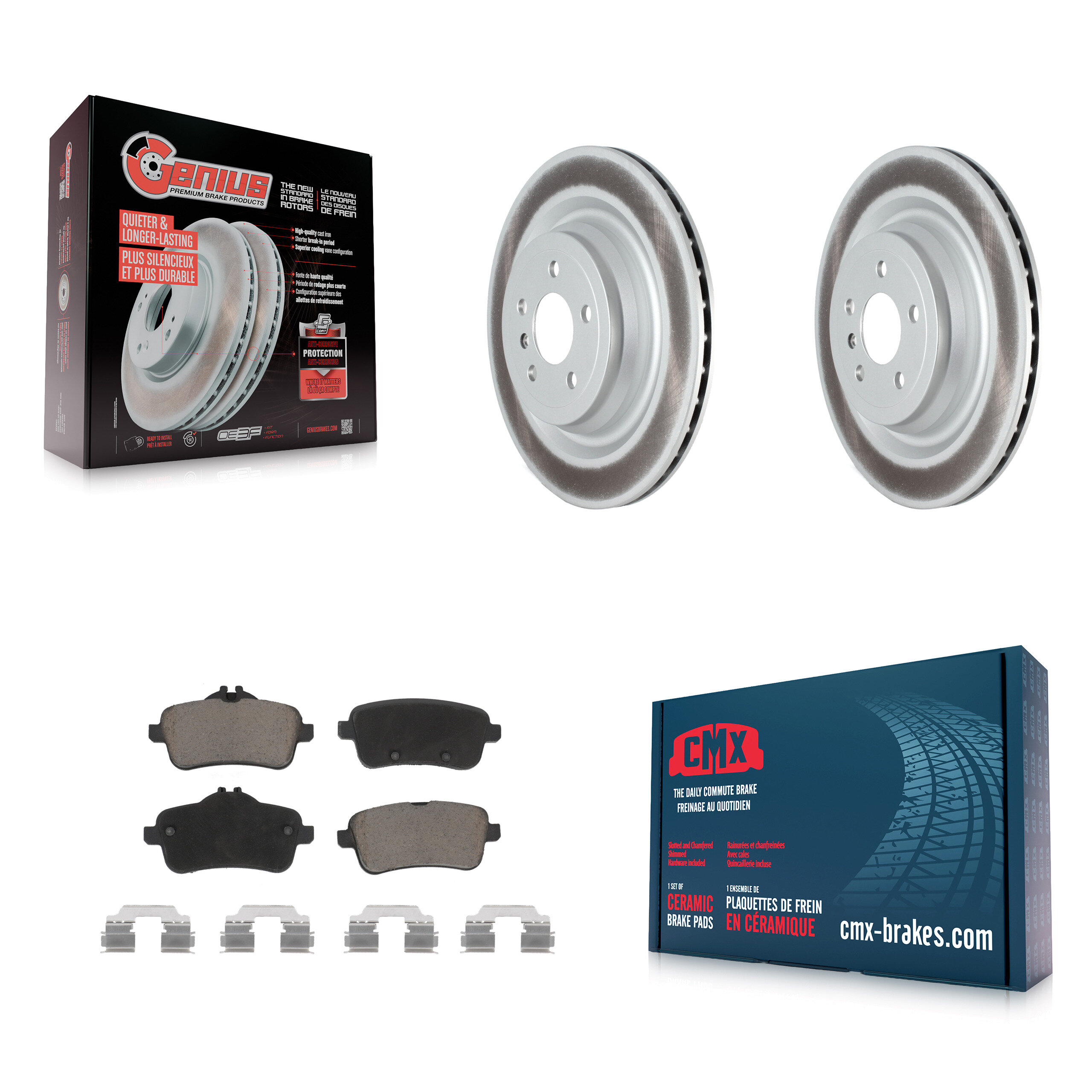 Transit Auto - KGC-101542 - Rear Disc Brake Kits