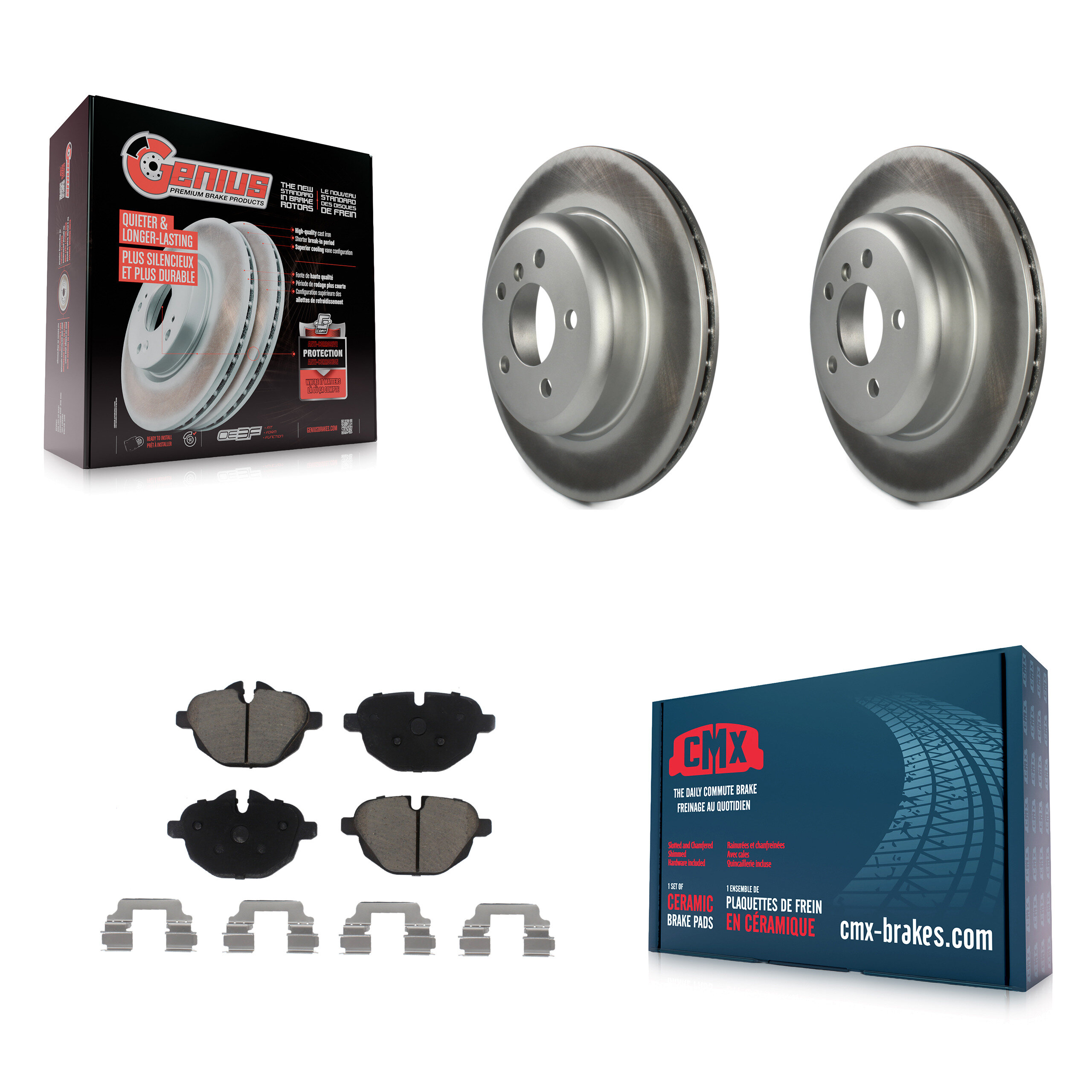 Transit Auto - KGC-101556 - Rear Disc Brake Kits