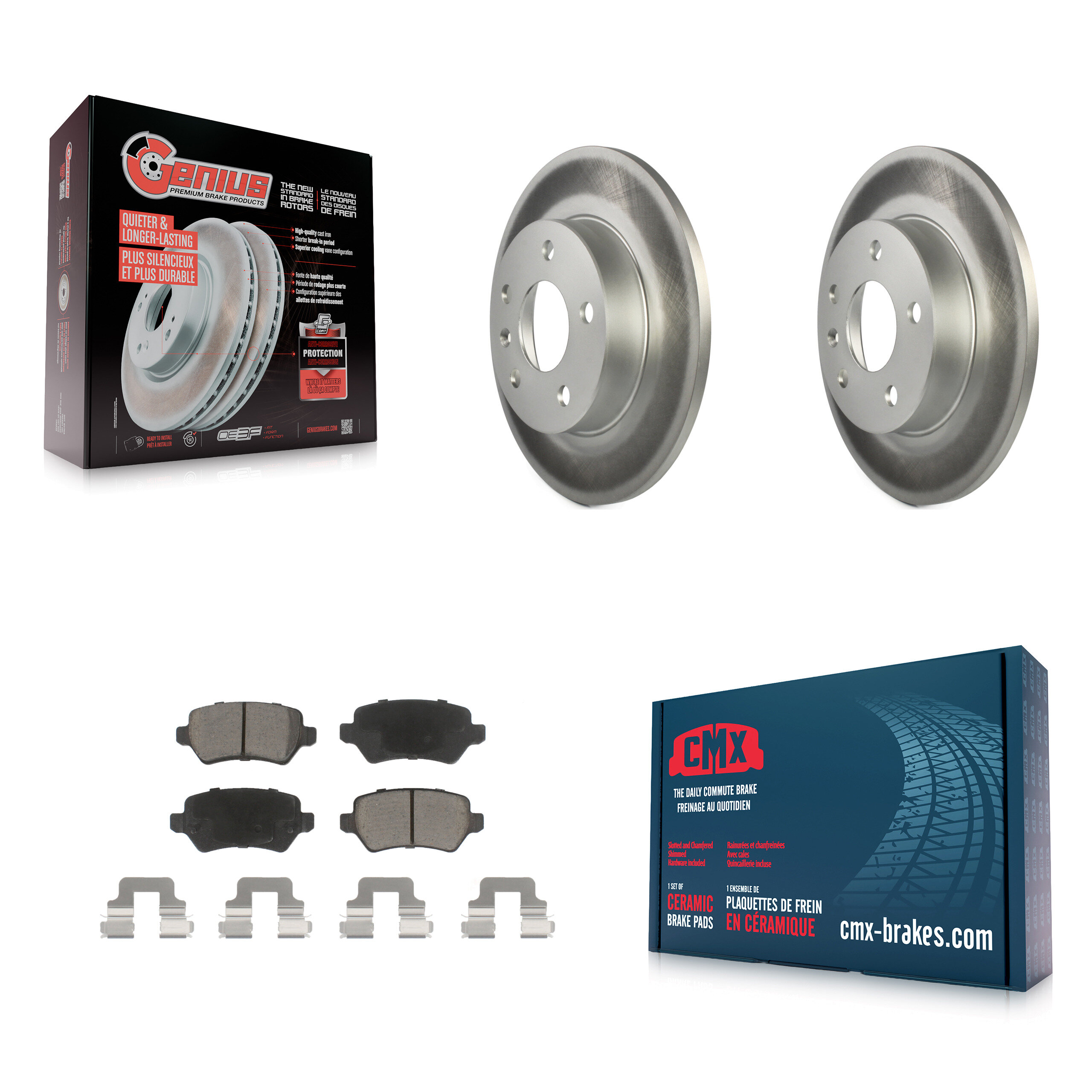 Transit Auto - KGC-101566 - Rear Disc Brake Kits