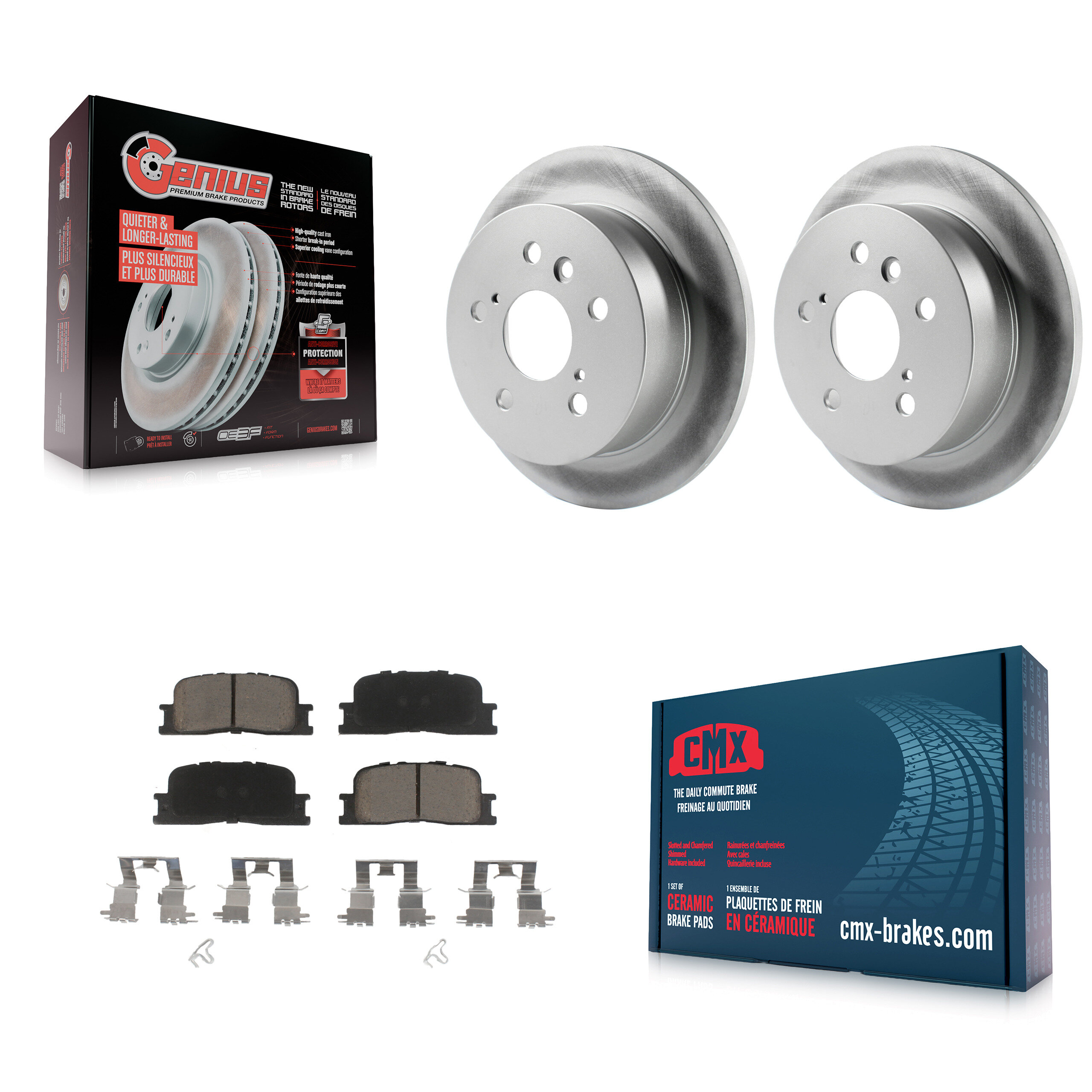 Transit Auto - KGC-101572 - Rear Disc Brake Kits