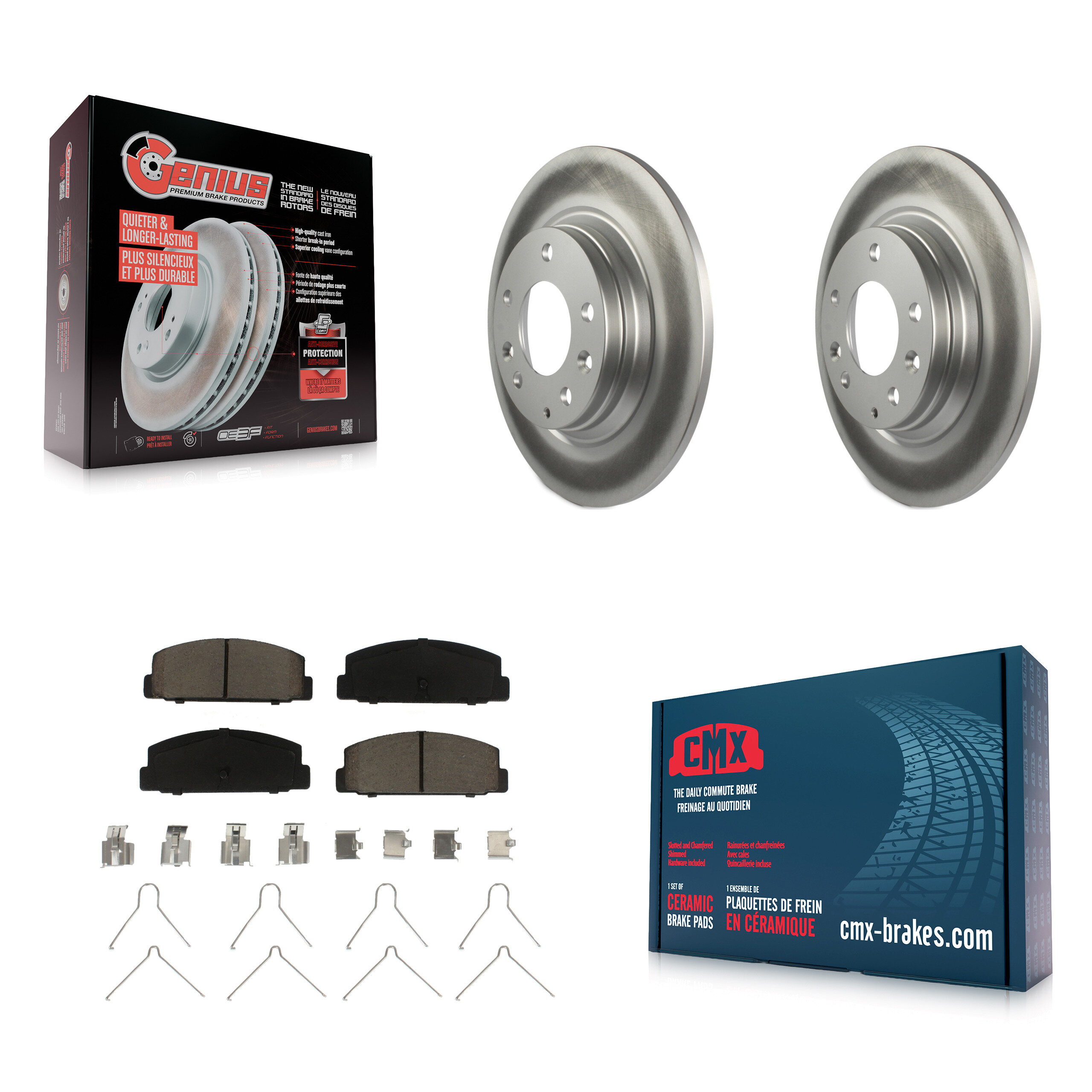 Transit Auto - KGC-101576 - Rear Disc Brake Kits