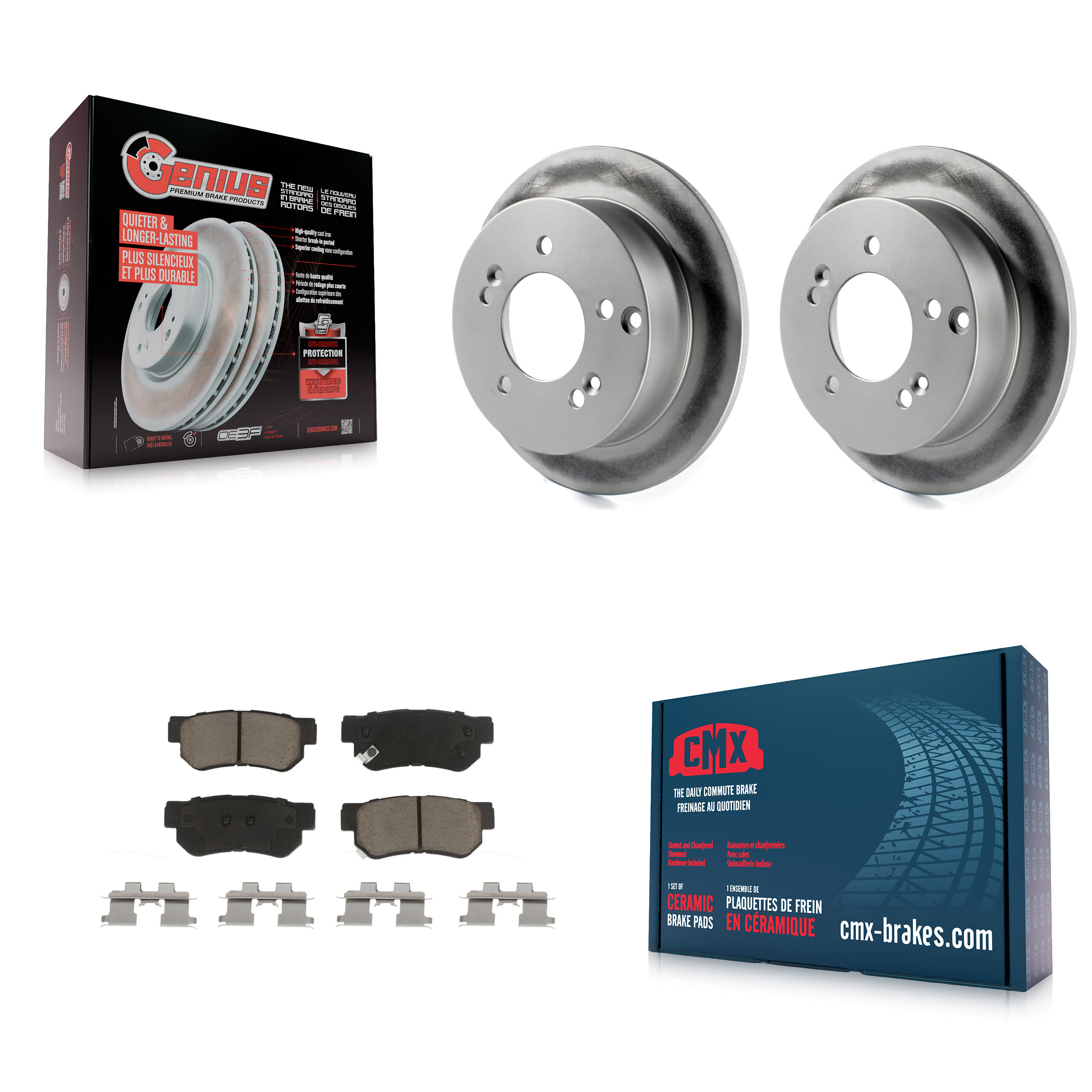 Transit Auto - KGC-101581 - Rear Disc Brake Kits