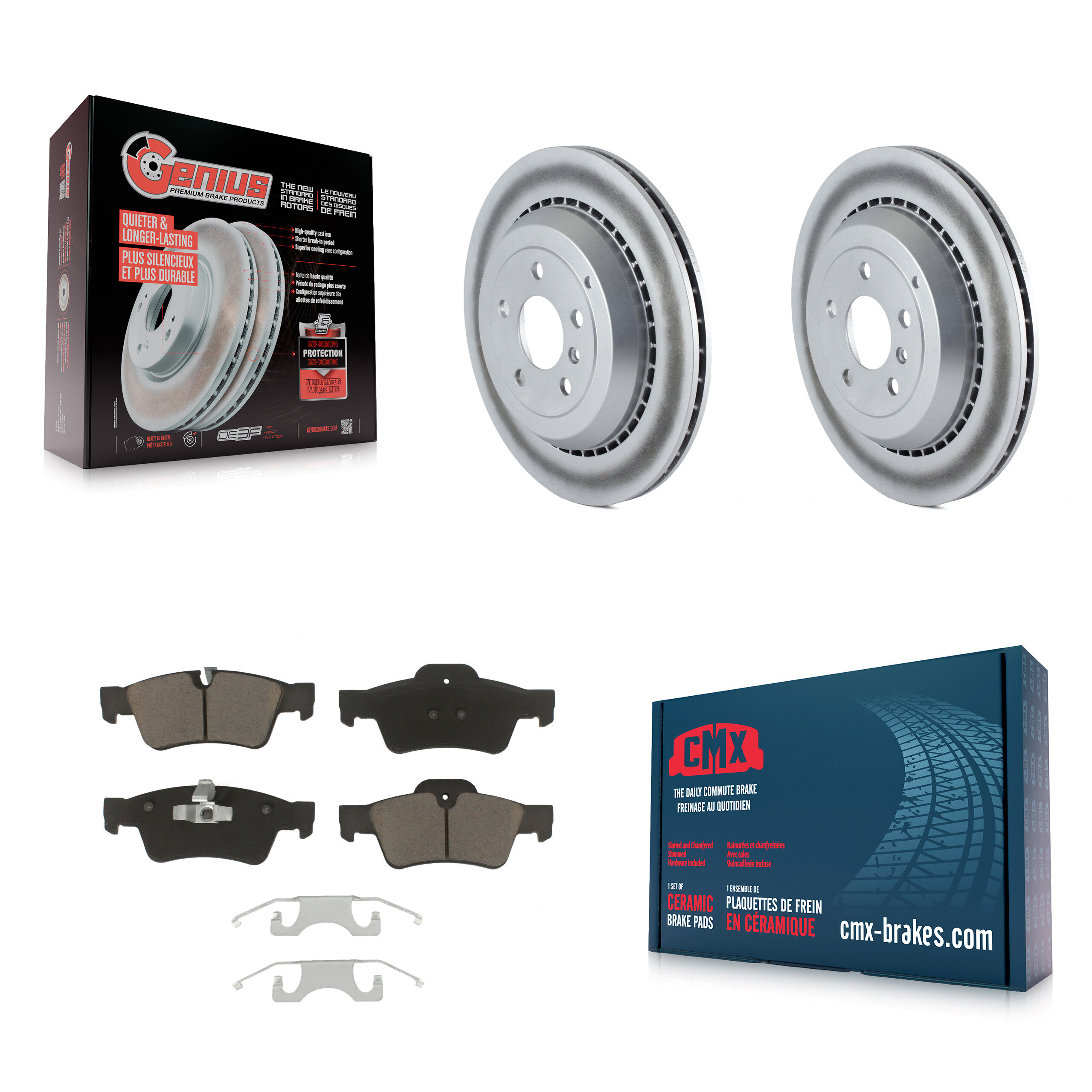 Transit Auto - KGC-101615 - Rear Disc Brake Kits