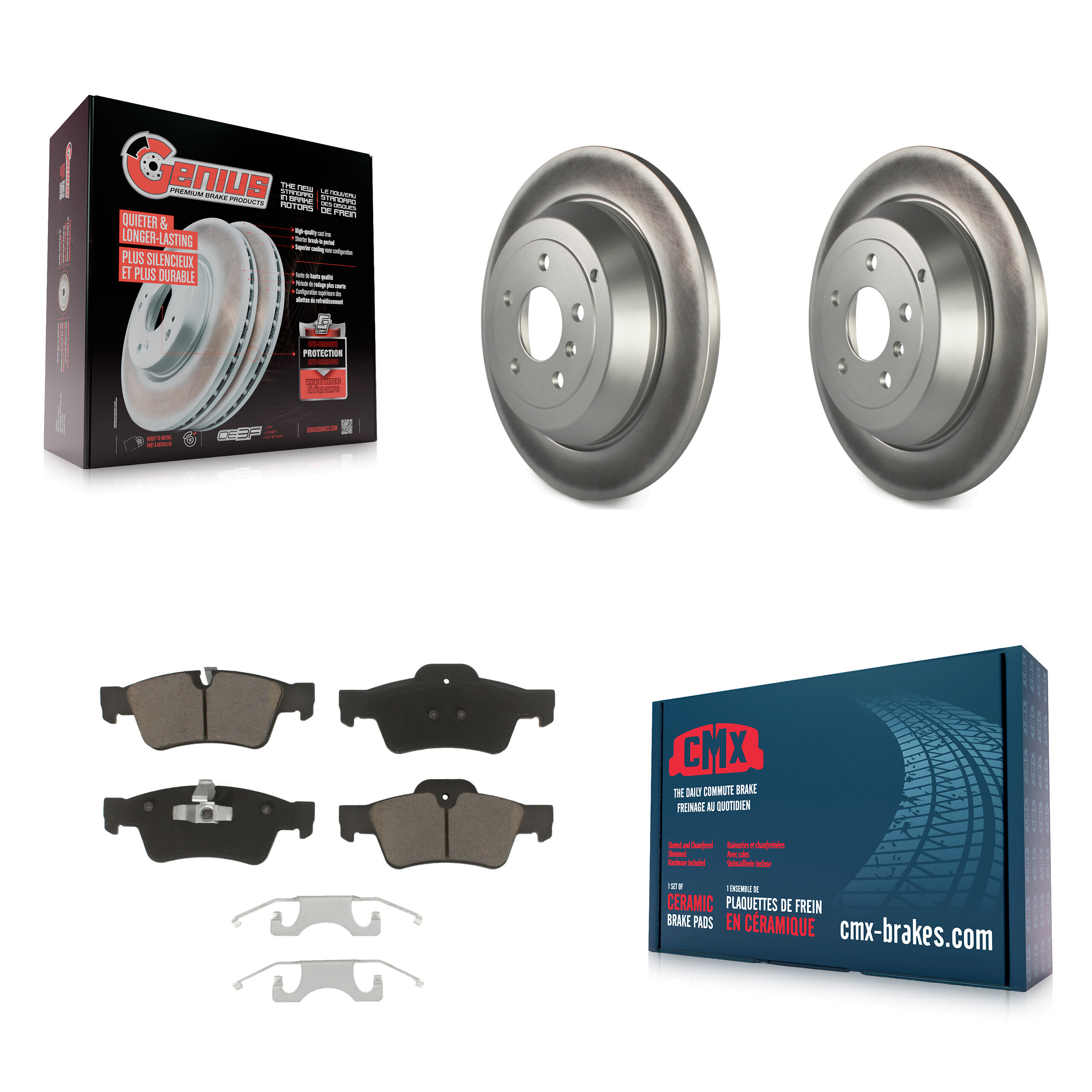 Transit Auto - KGC-101616 - Rear Disc Brake Kits