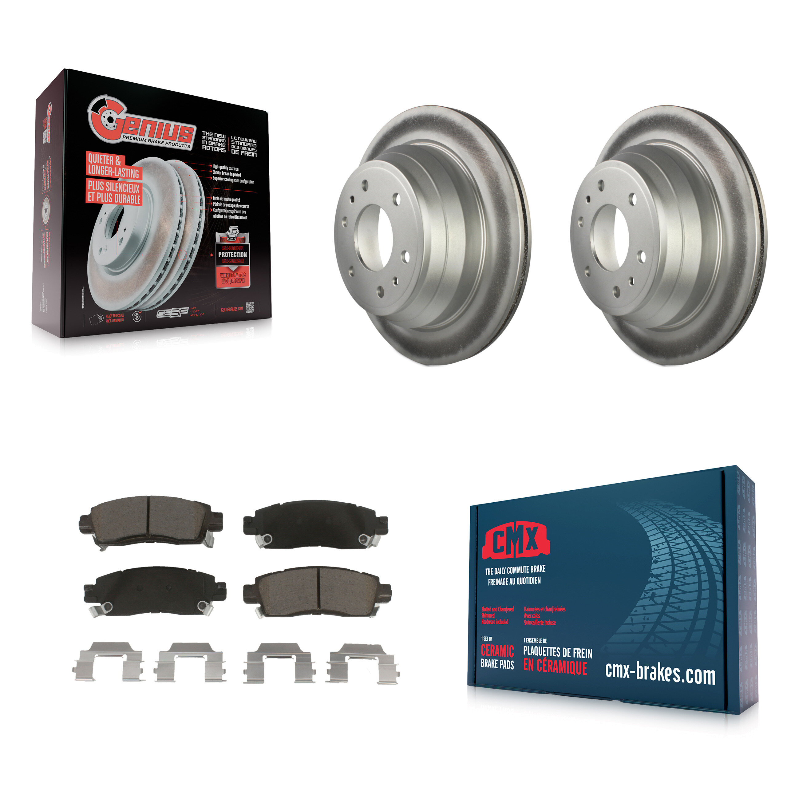 Transit Auto - KGC-101661 - Rear Disc Brake Kits