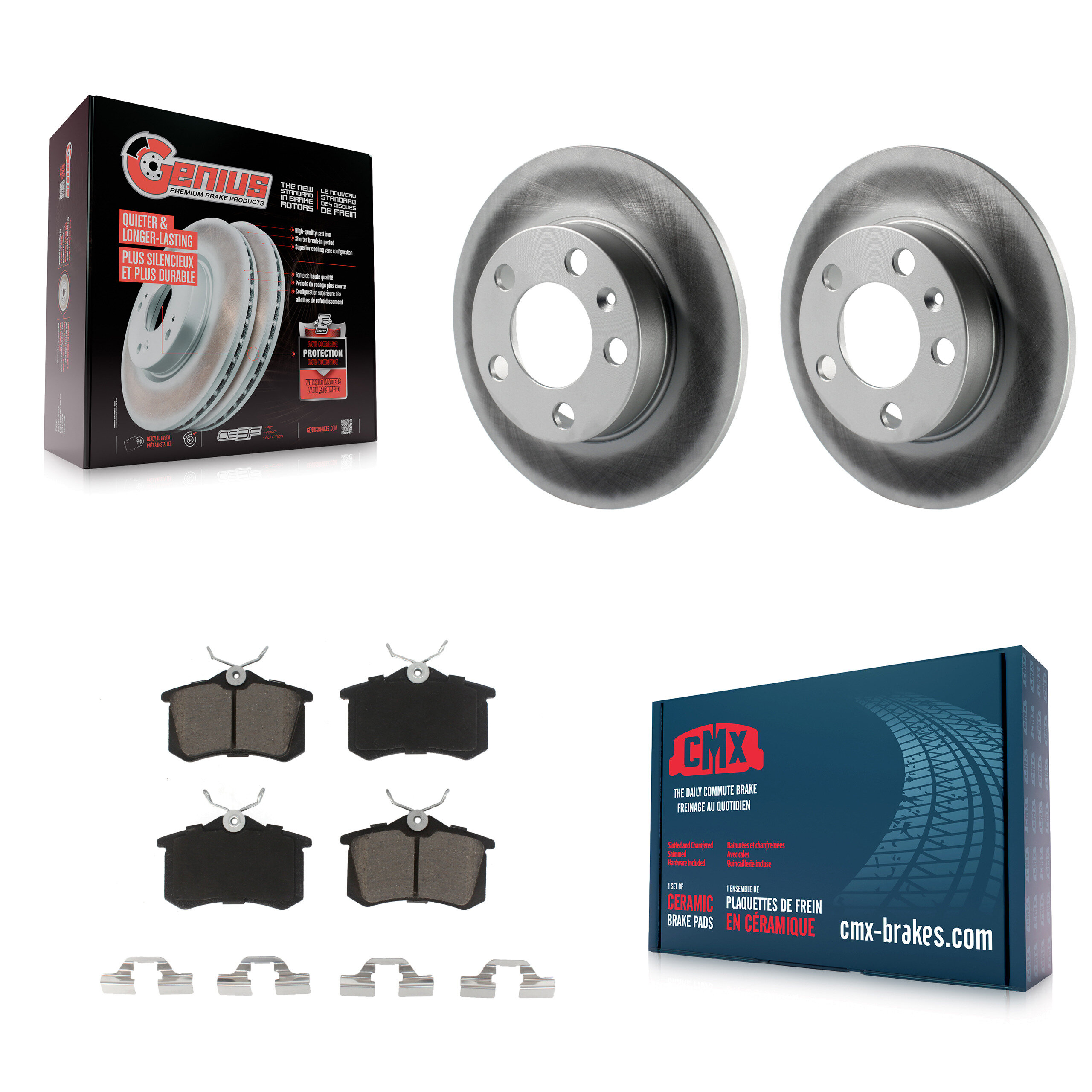 Transit Auto - KGC-101668 - Rear Disc Brake Kits