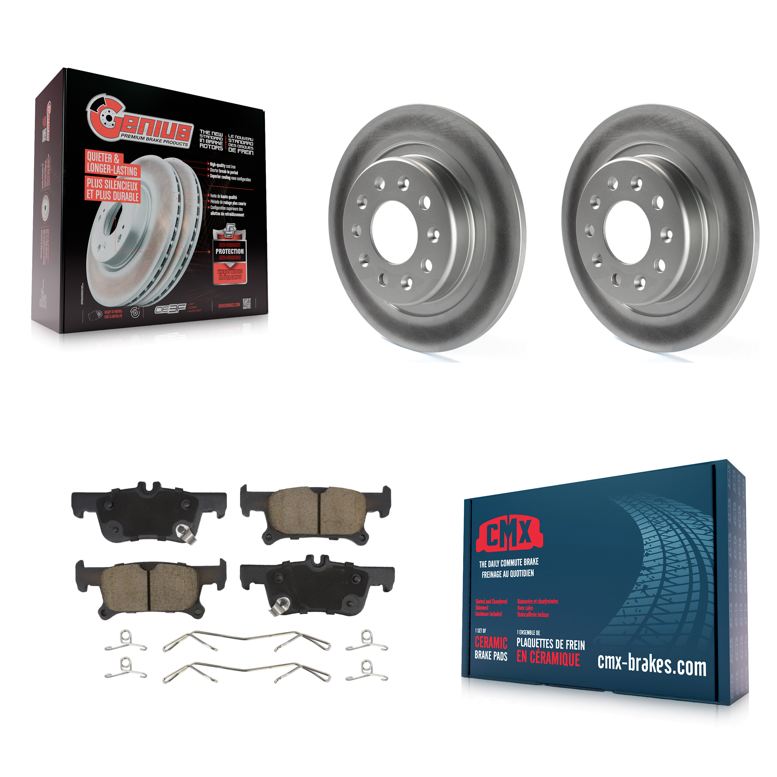 Transit Auto KGC-101698 Disc Brake Kit for 2016-2019 Buick Envision - Rear