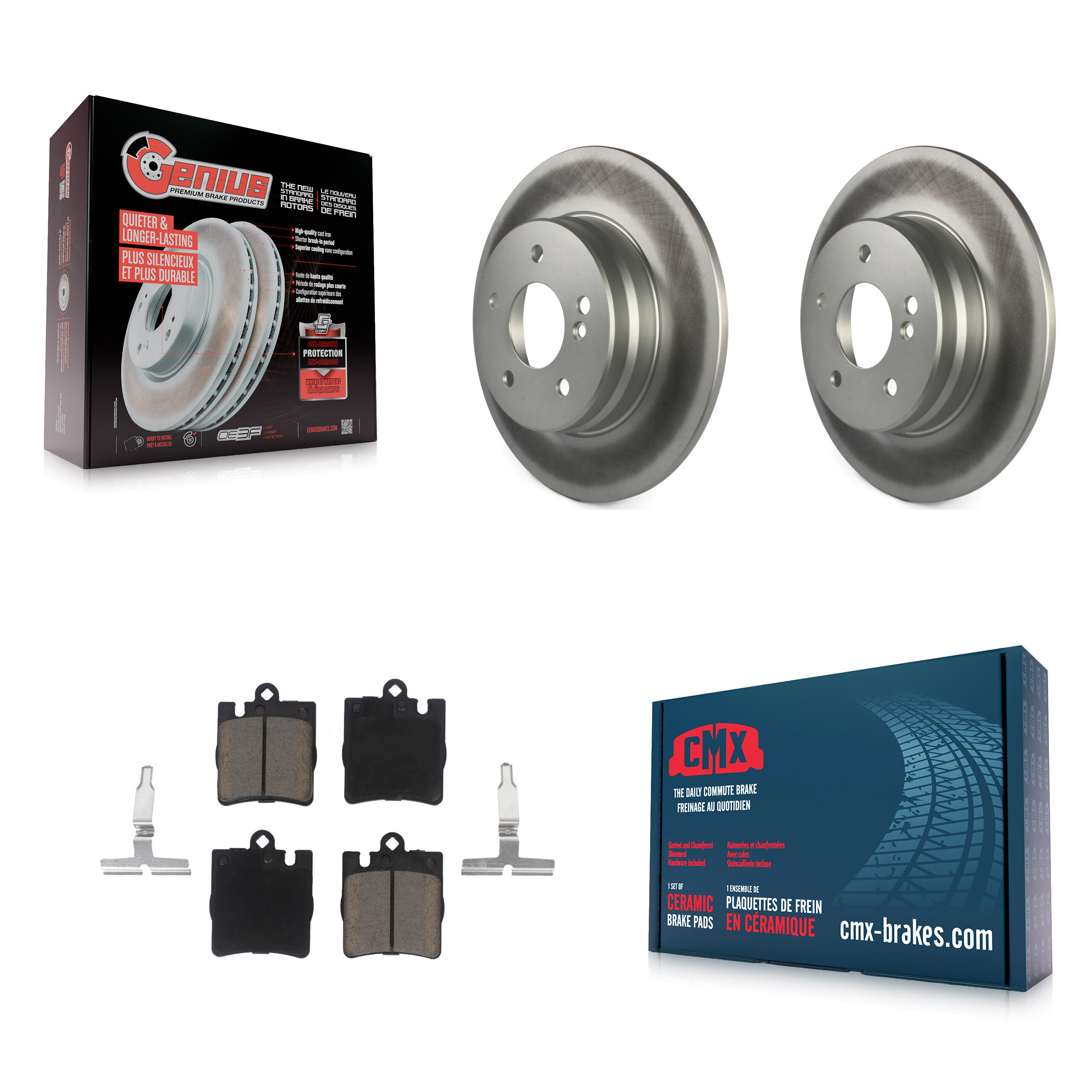 Transit Auto - KGC-101720 - Rear Disc Brake Kits