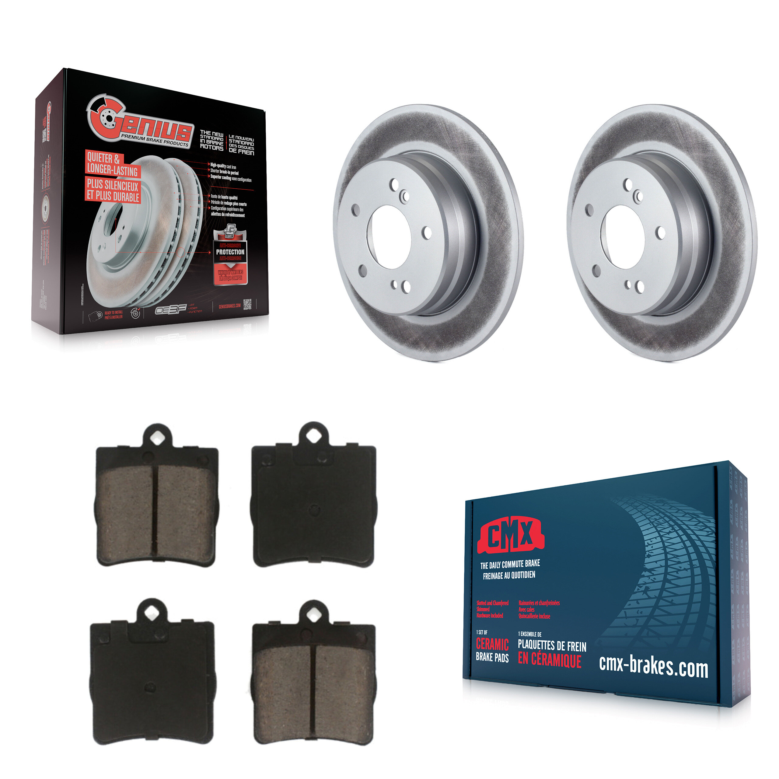 Transit Auto - KGC-101721 - Rear Disc Brake Kits