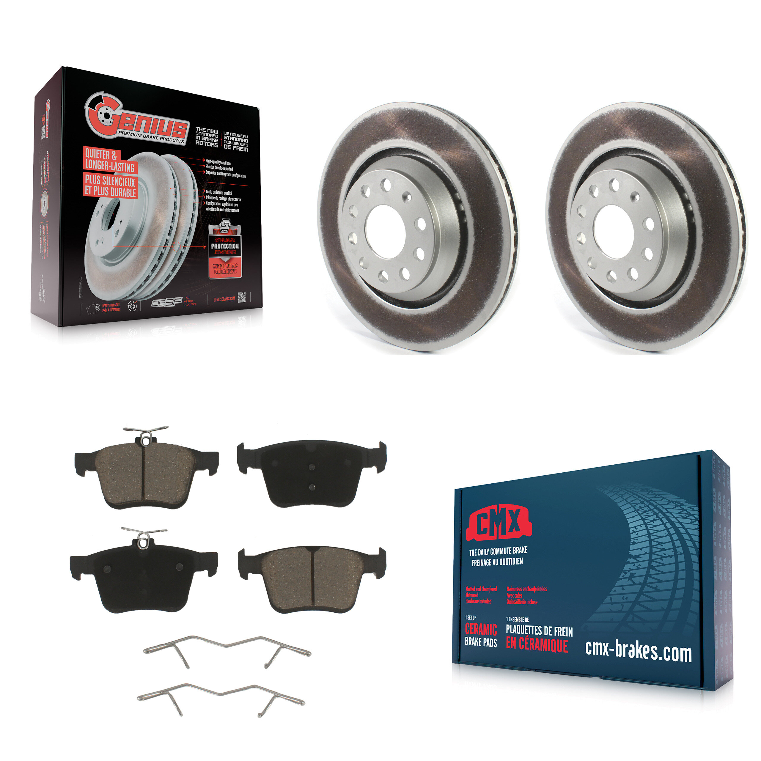 Transit Auto - KGC-101758 - Rear Disc Brake Kits