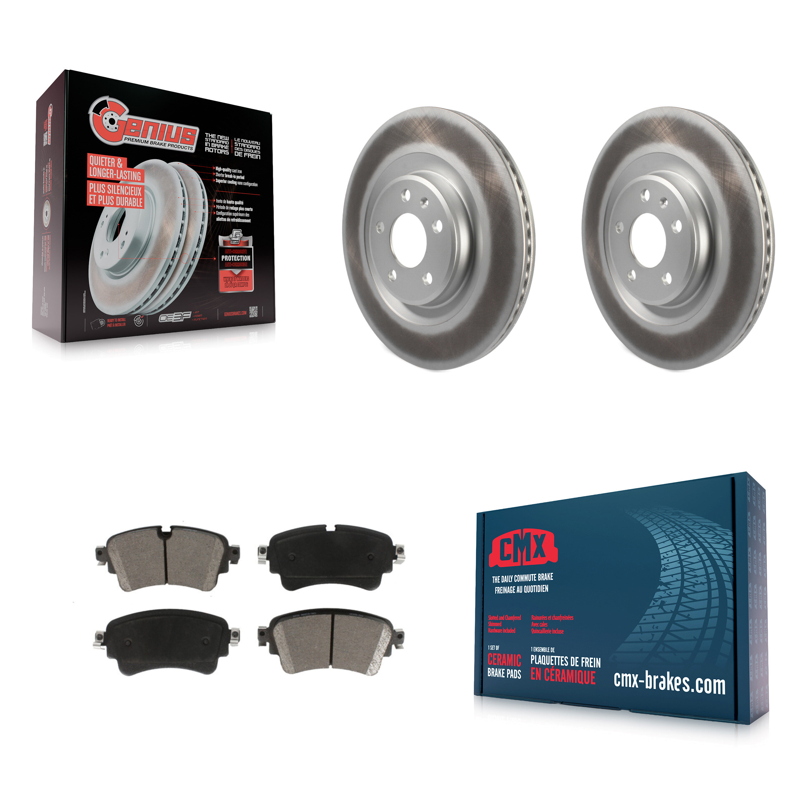 Transit Auto - KGC-101804 - Rear Disc Brake Kits