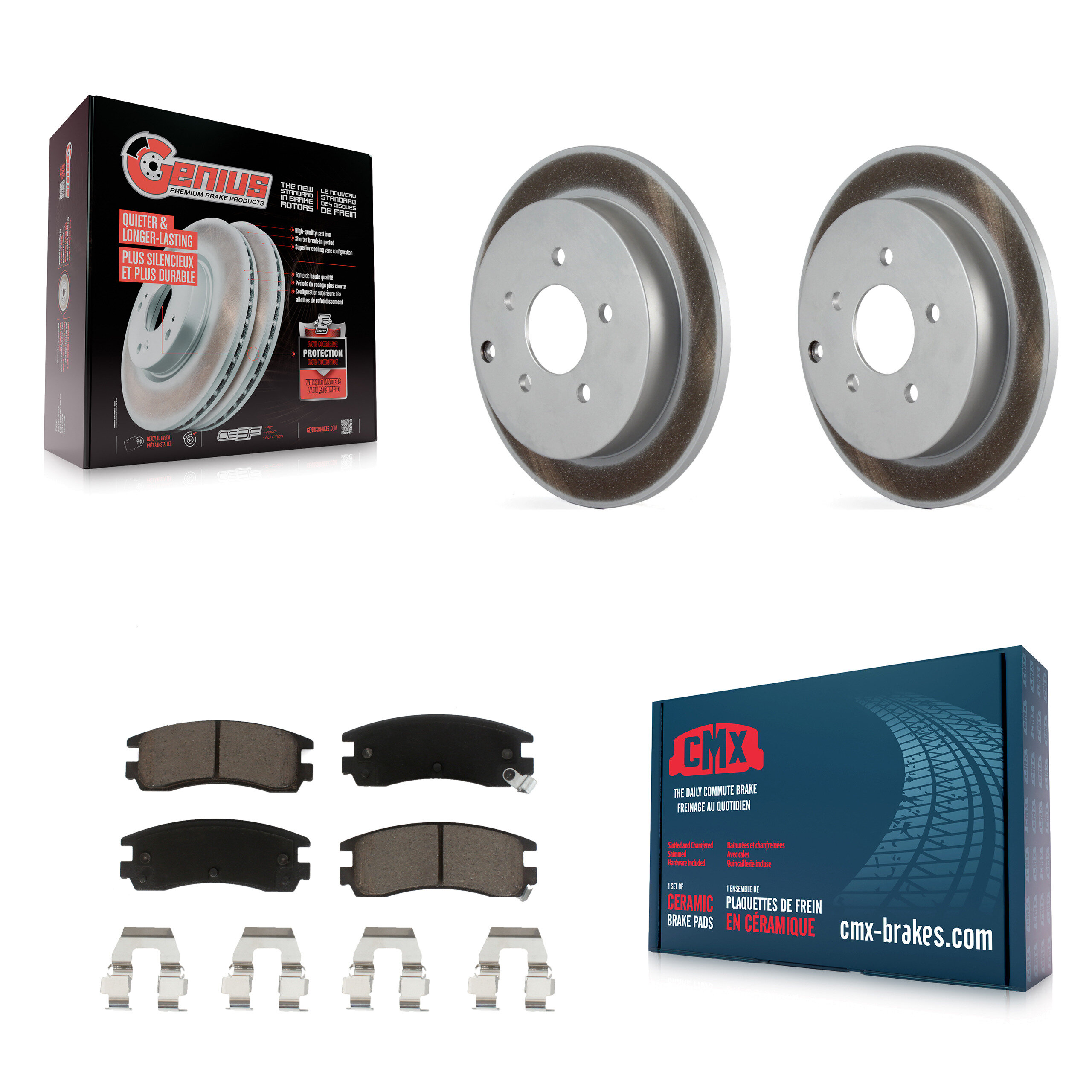 Transit Auto - KGC-101869 - Rear Disc Brake Kits