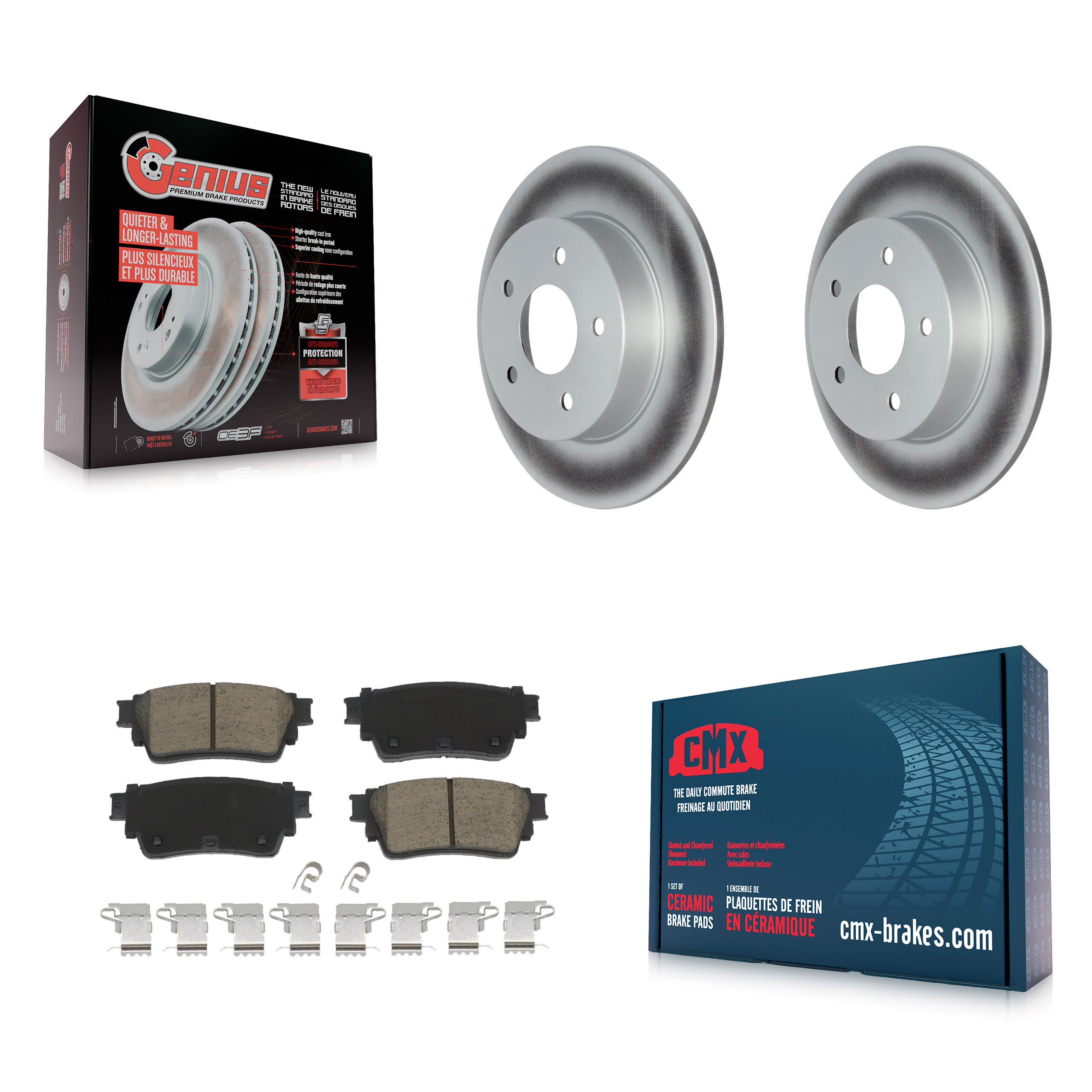 Transit Auto - KGC-102245 - Rear Disc Brake Kits