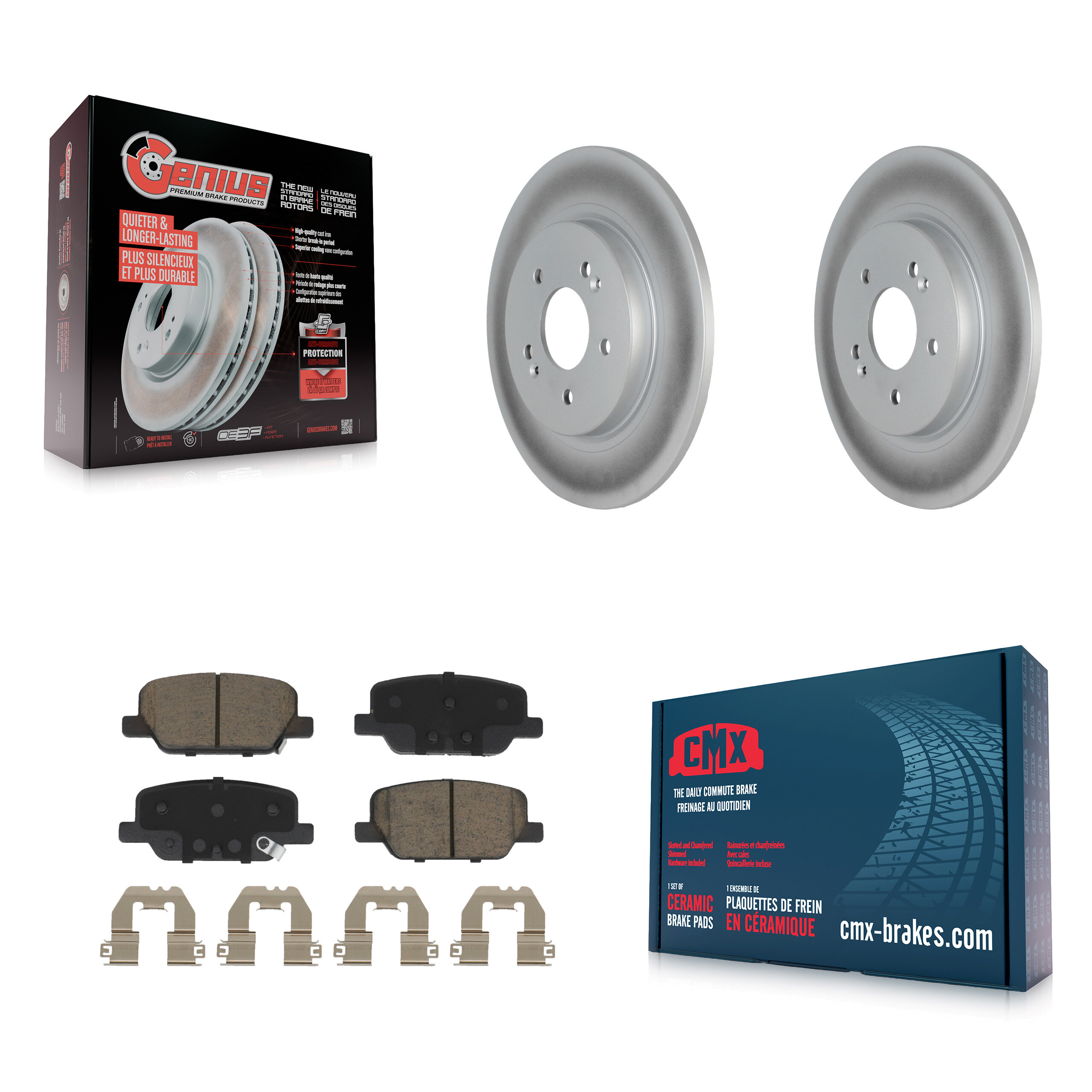 Transit Auto - KGC-102266 - Rear Disc Brake Kits