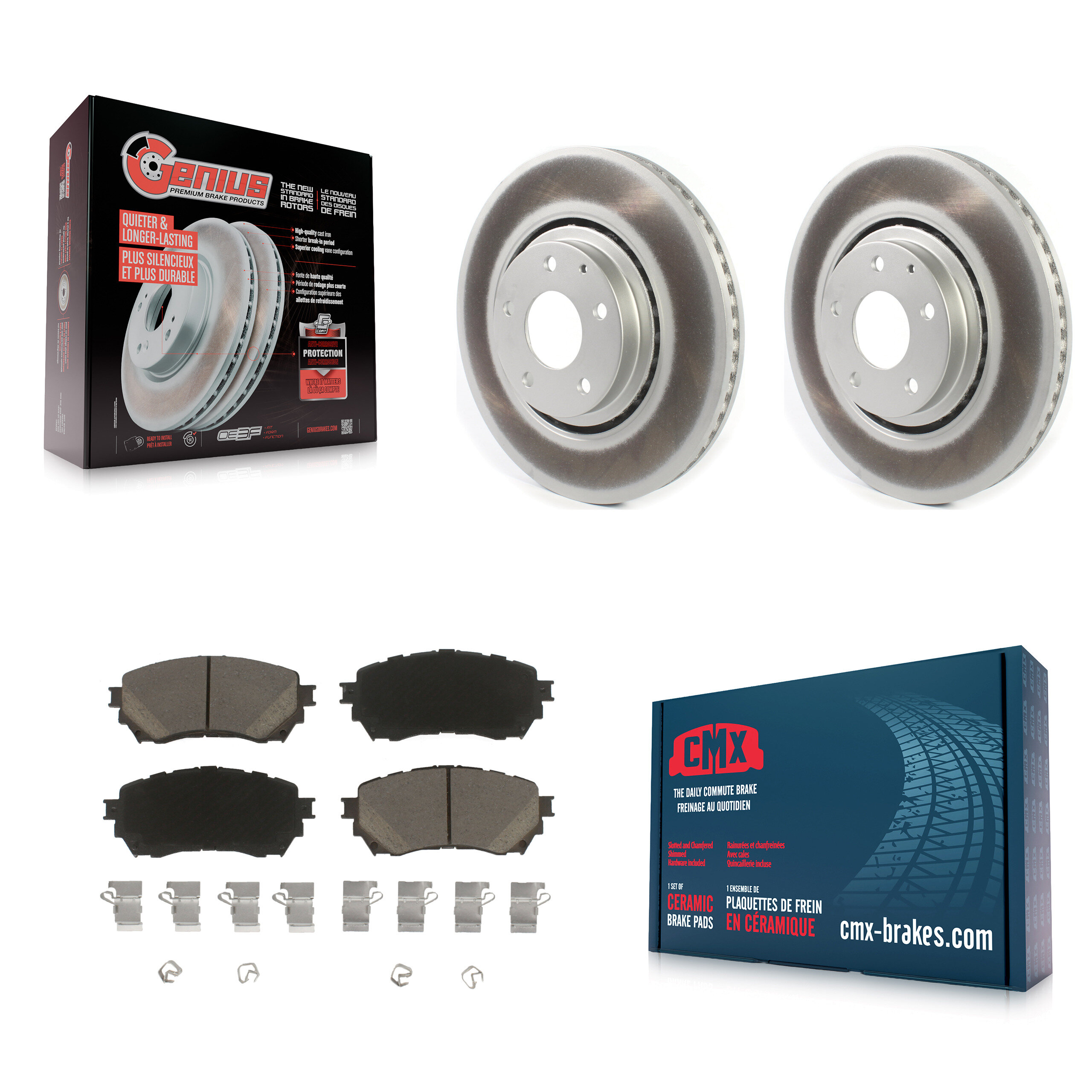 Transit Auto KGC-102296 Disc Brake Kit for 2021 Mazda 6 - Front