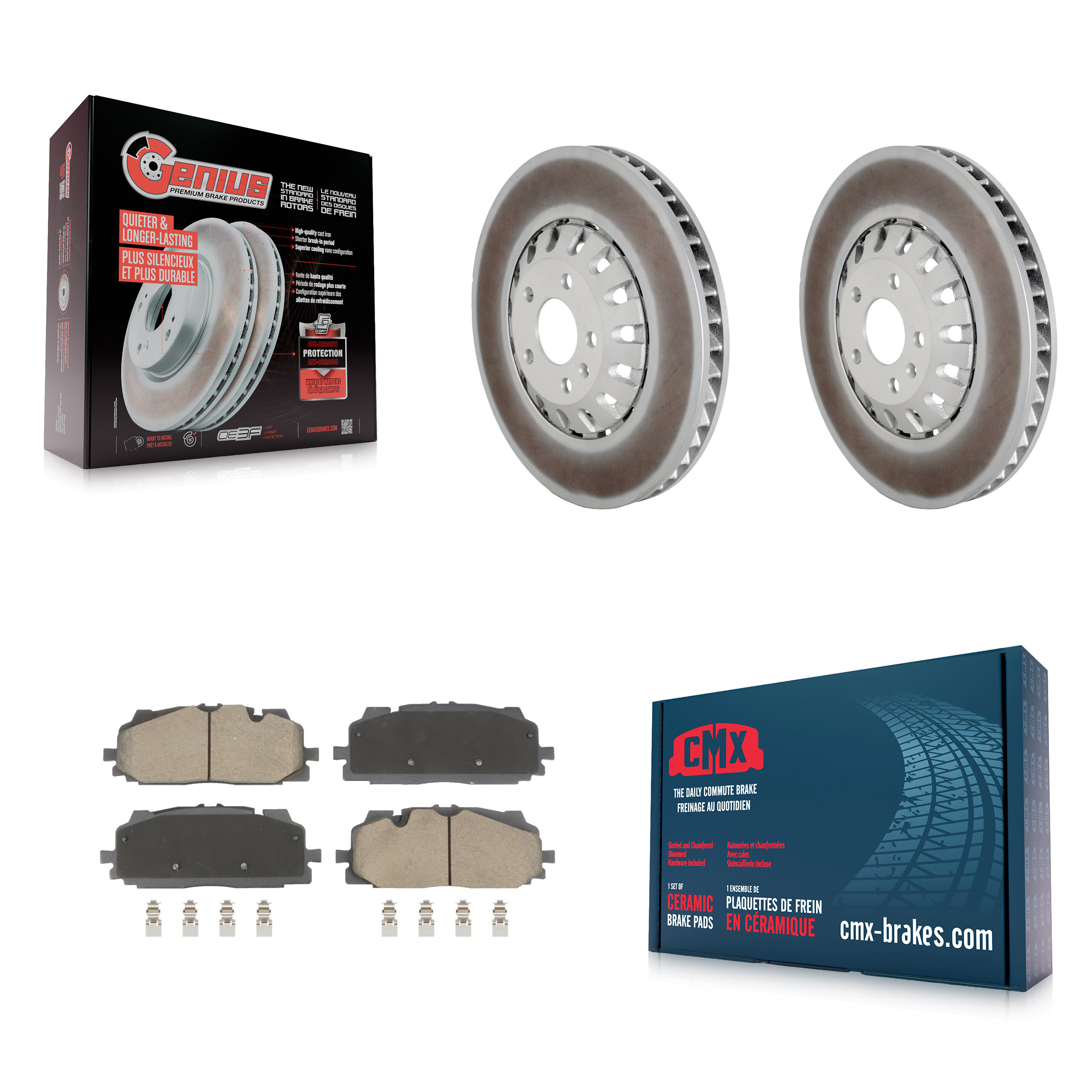 Transit Auto - KGC-102555 - Front Disc Brake Kits
