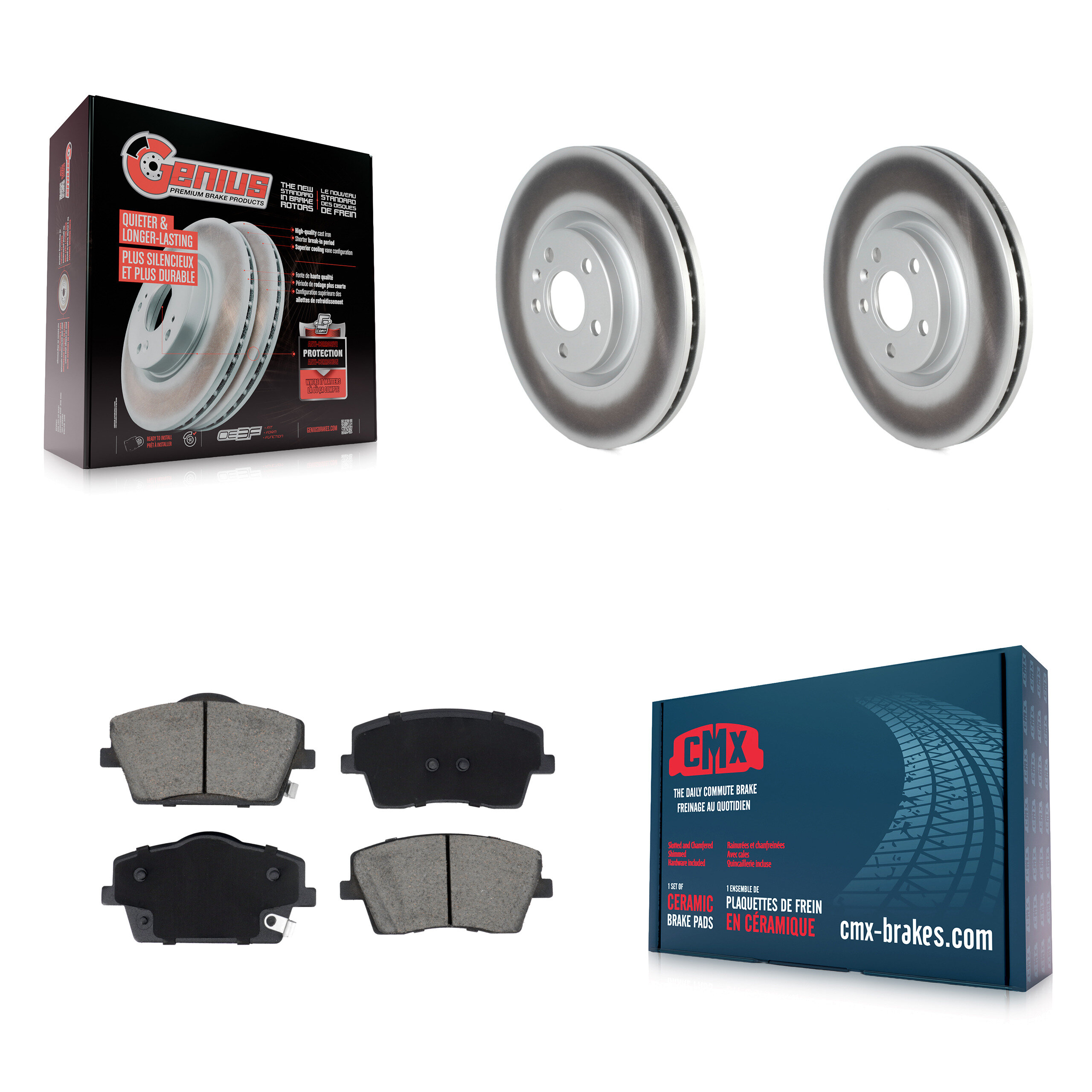Transit Auto - KGC-102594 - Front Disc Brake Kits