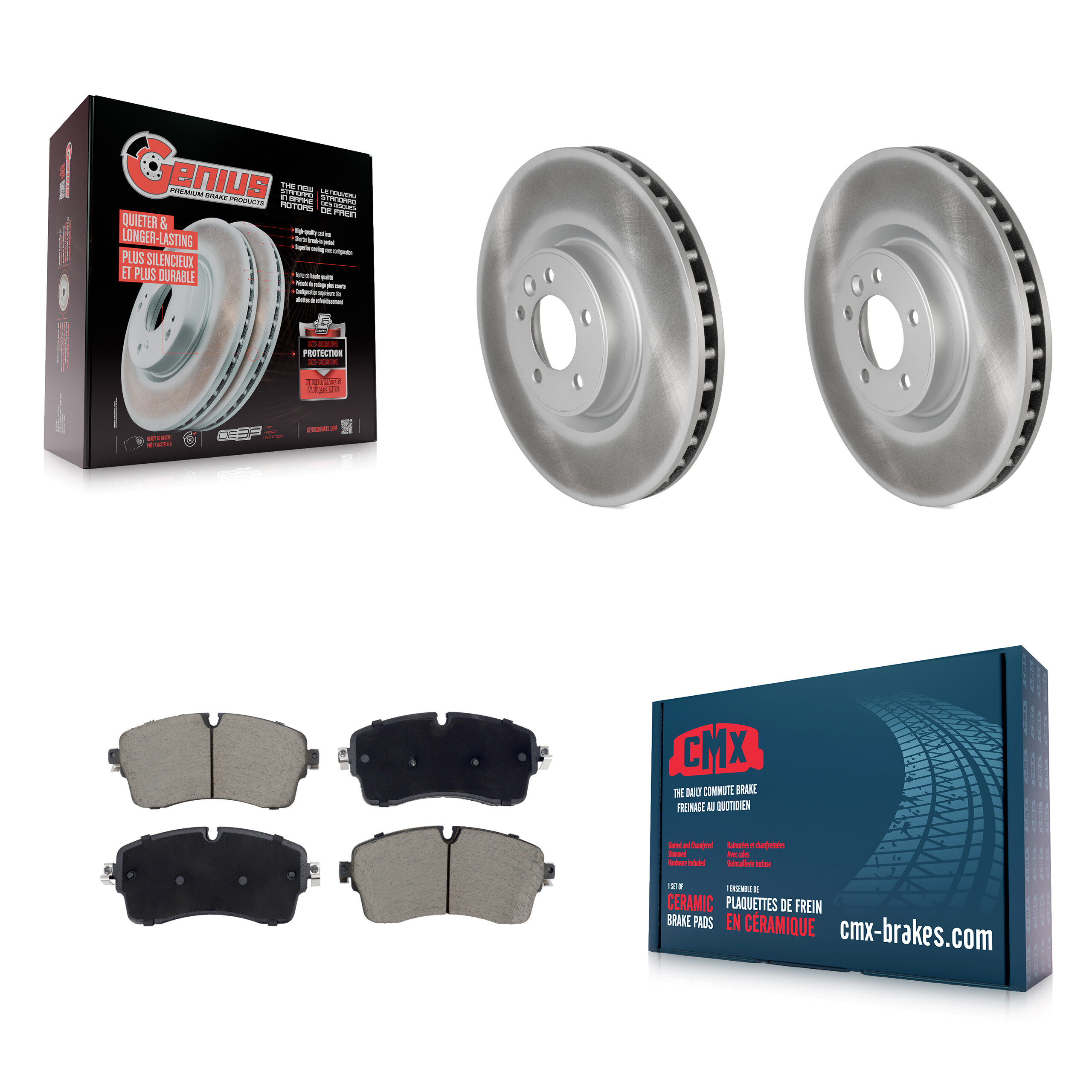 Transit Auto - KGC-102607 - Front Disc Brake Kits