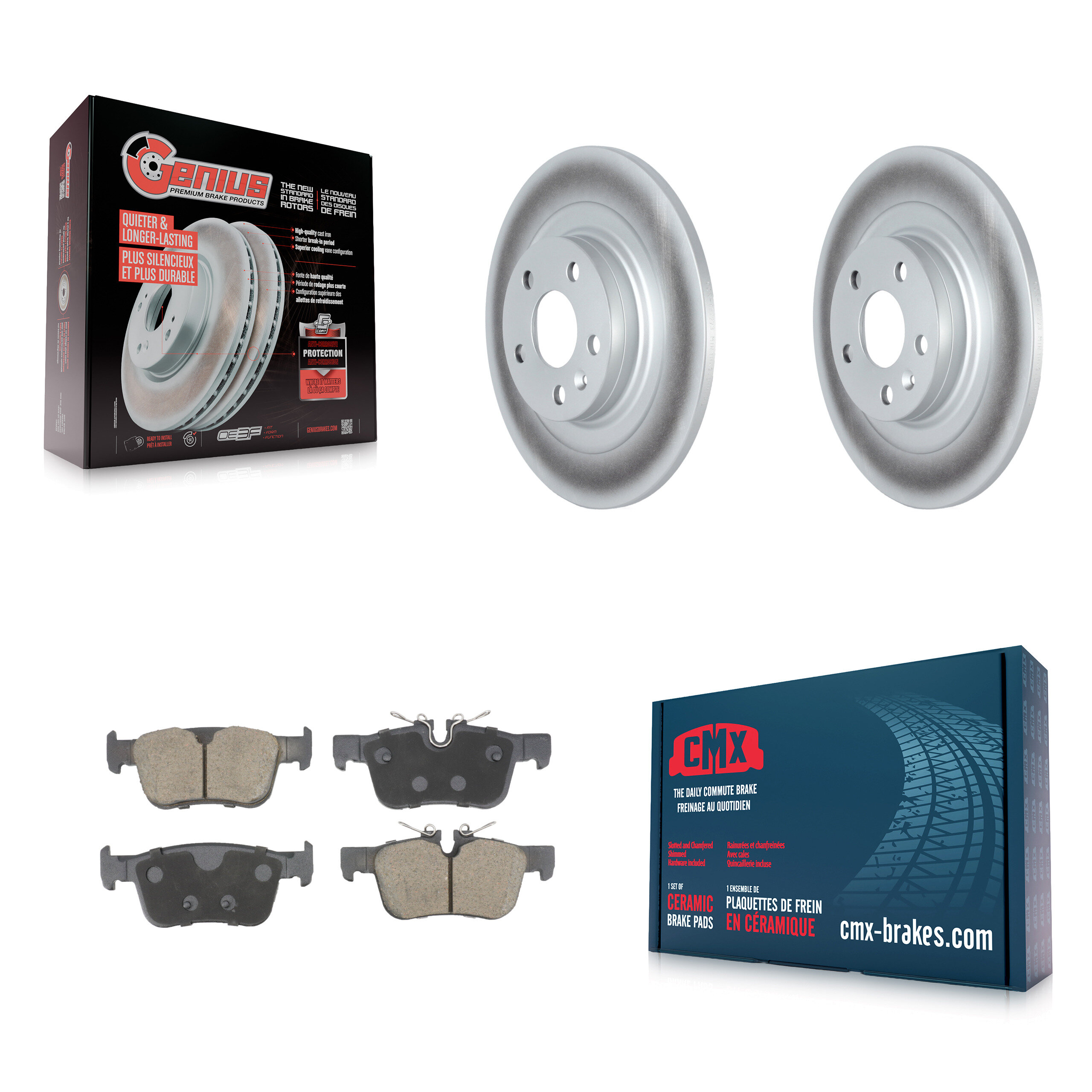 Transit Auto - KGC-102643 - Rear Disc Brake Kits