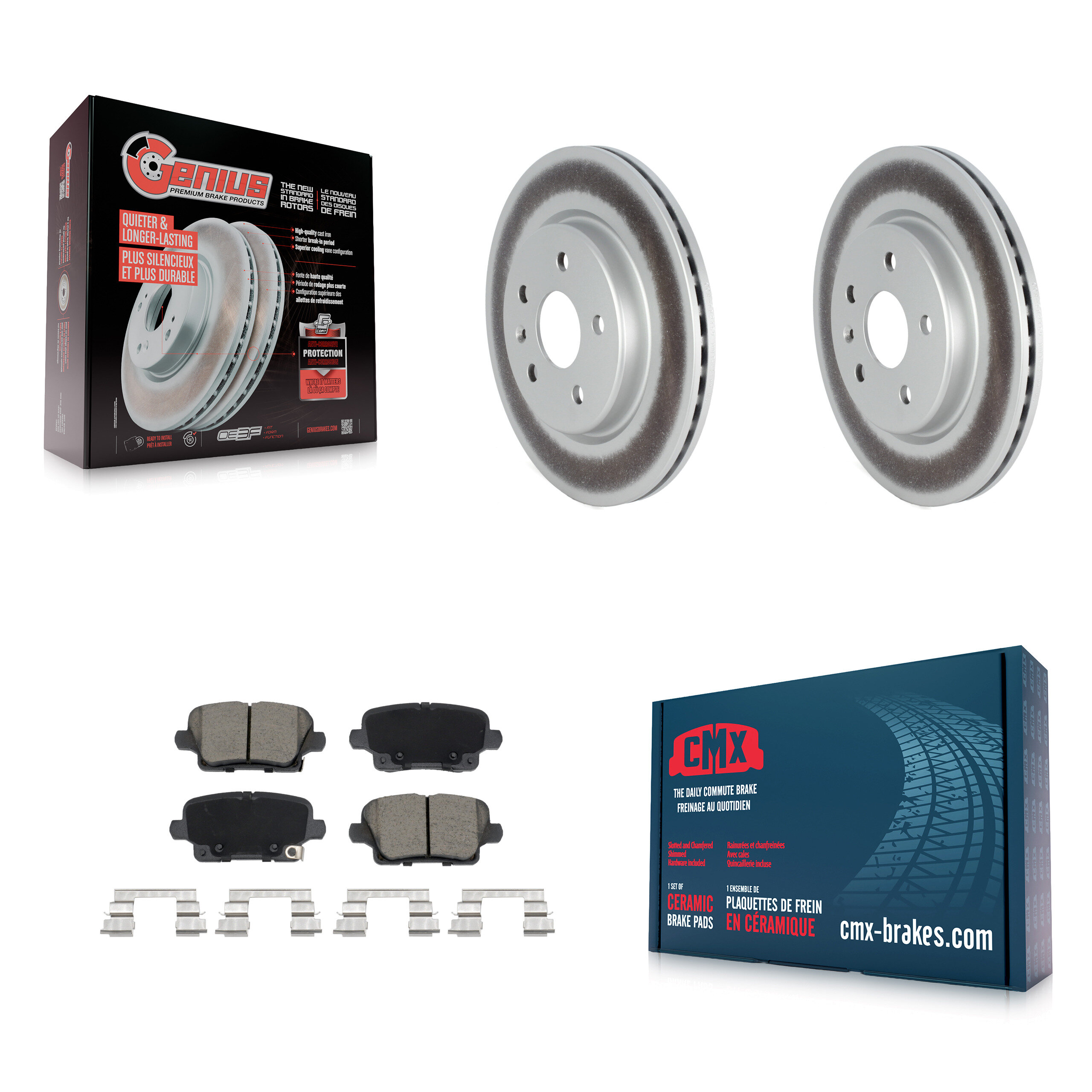 Transit Auto - KGC-102647 - Rear Disc Brake Kits