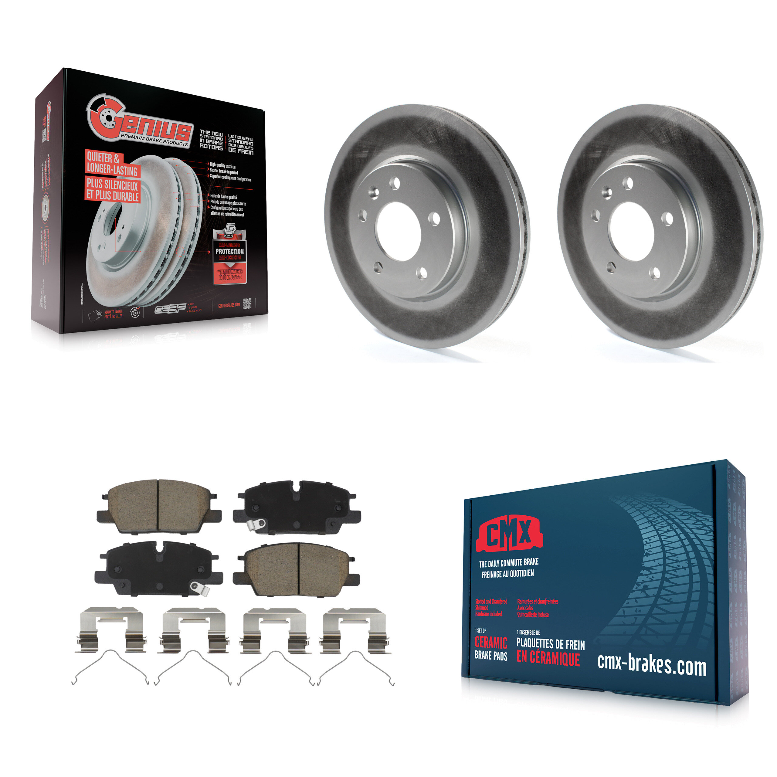 Transit Auto - KGC-102757 - Front Disc Brake Kits