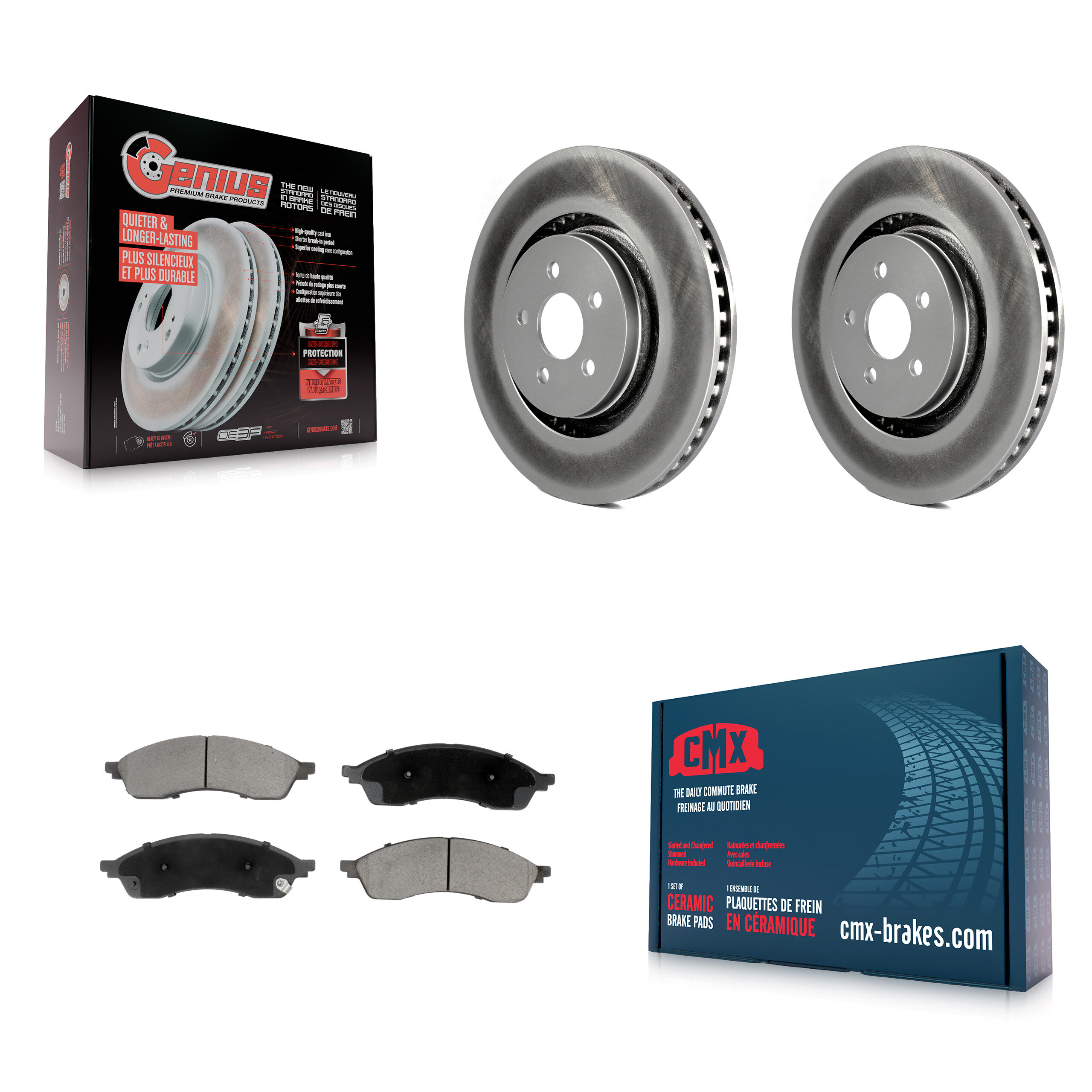 Transit Auto KGC-102782 Disc Brake Kit for 2022-2023 Lincoln Nautilus - Front