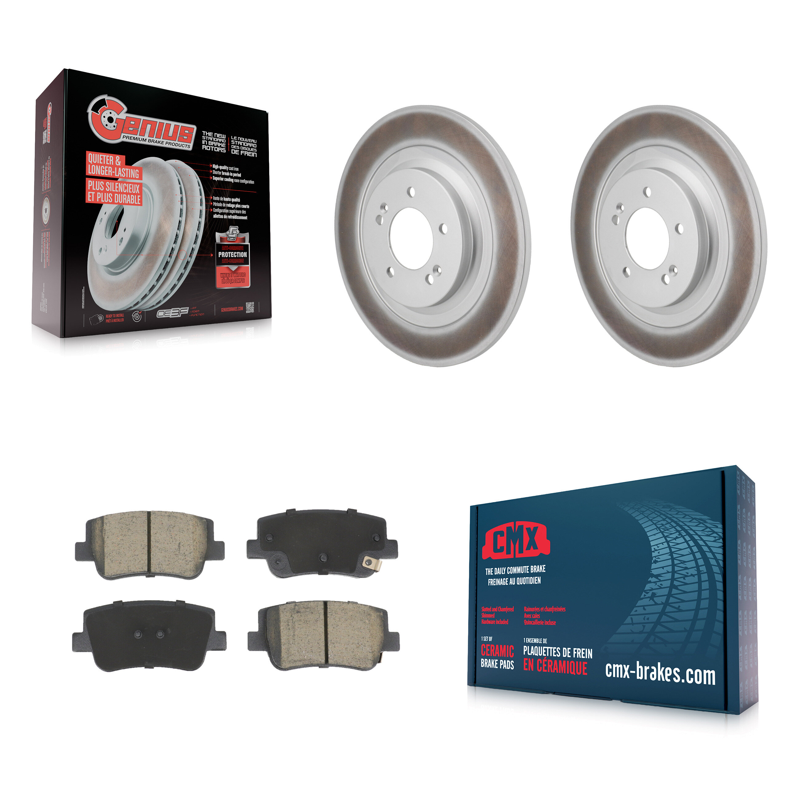 Transit Auto - KGC-102808 - Rear Disc Brake Kits