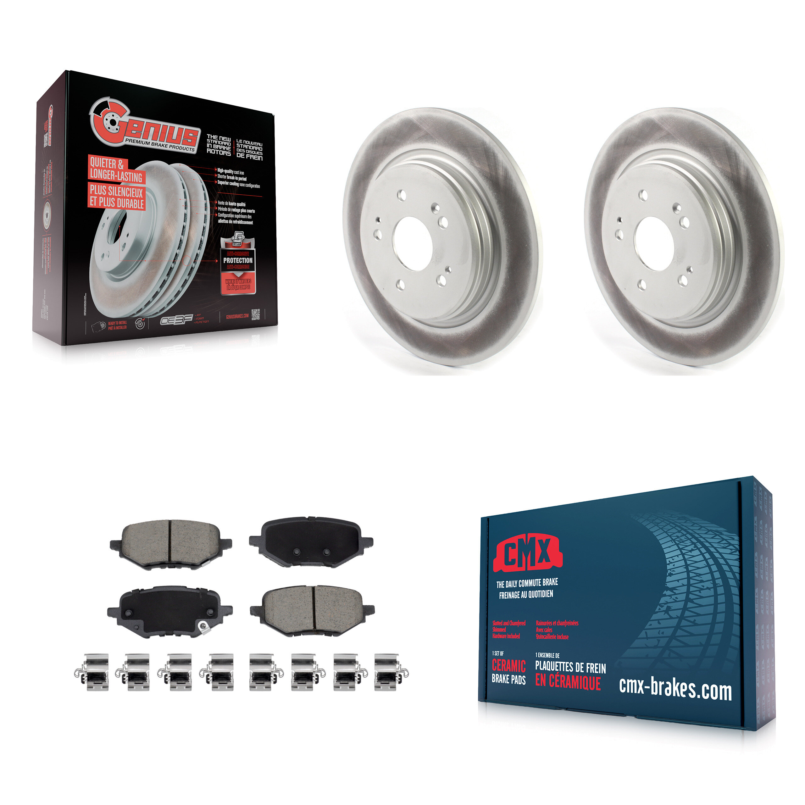 Transit Auto - KGC-102844 - Rear Disc Brake Kits