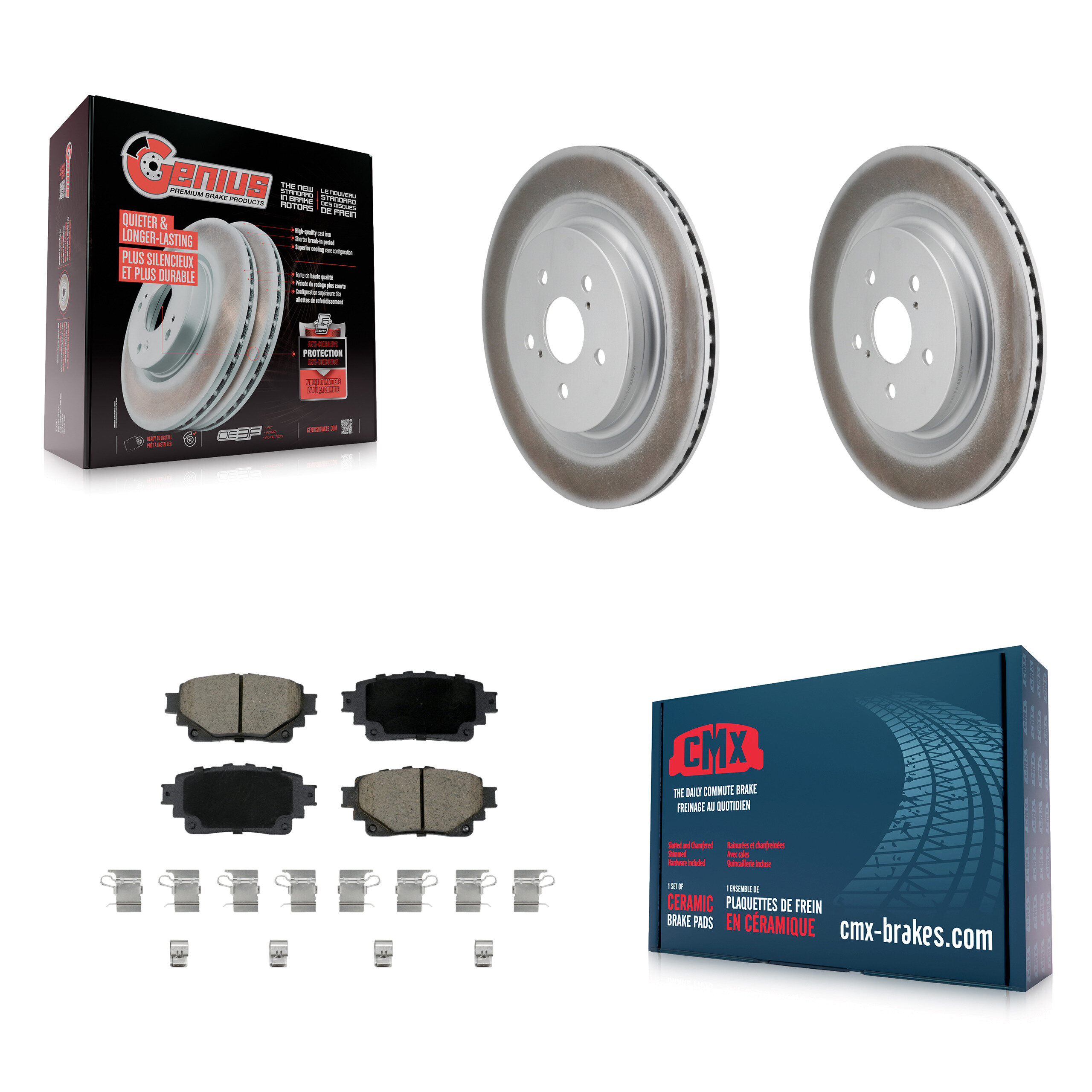 Transit Auto - KGC-102855 - Rear Disc Brake Kits