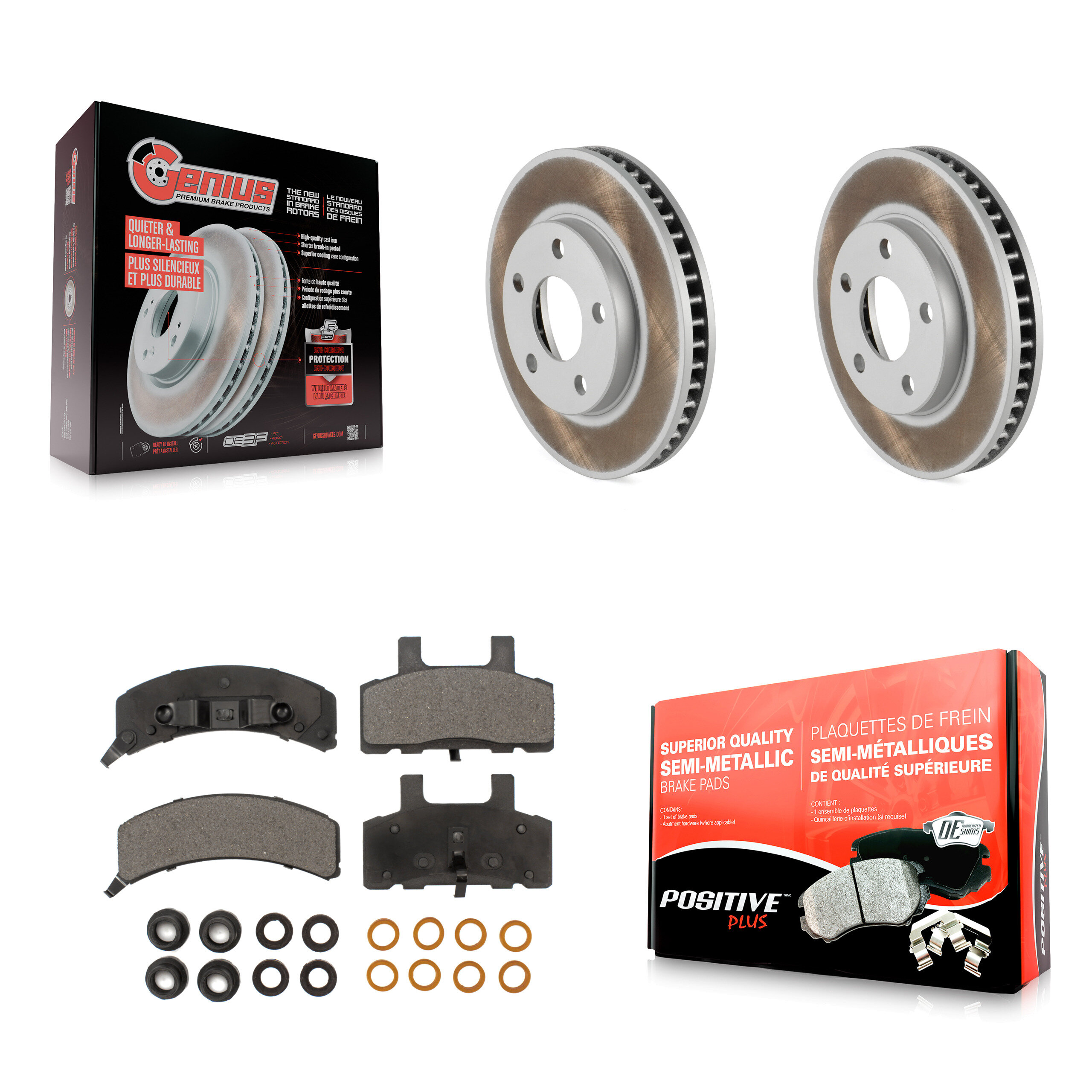 Transit Auto - KGF-100003 - Front Disc Brake Kits
