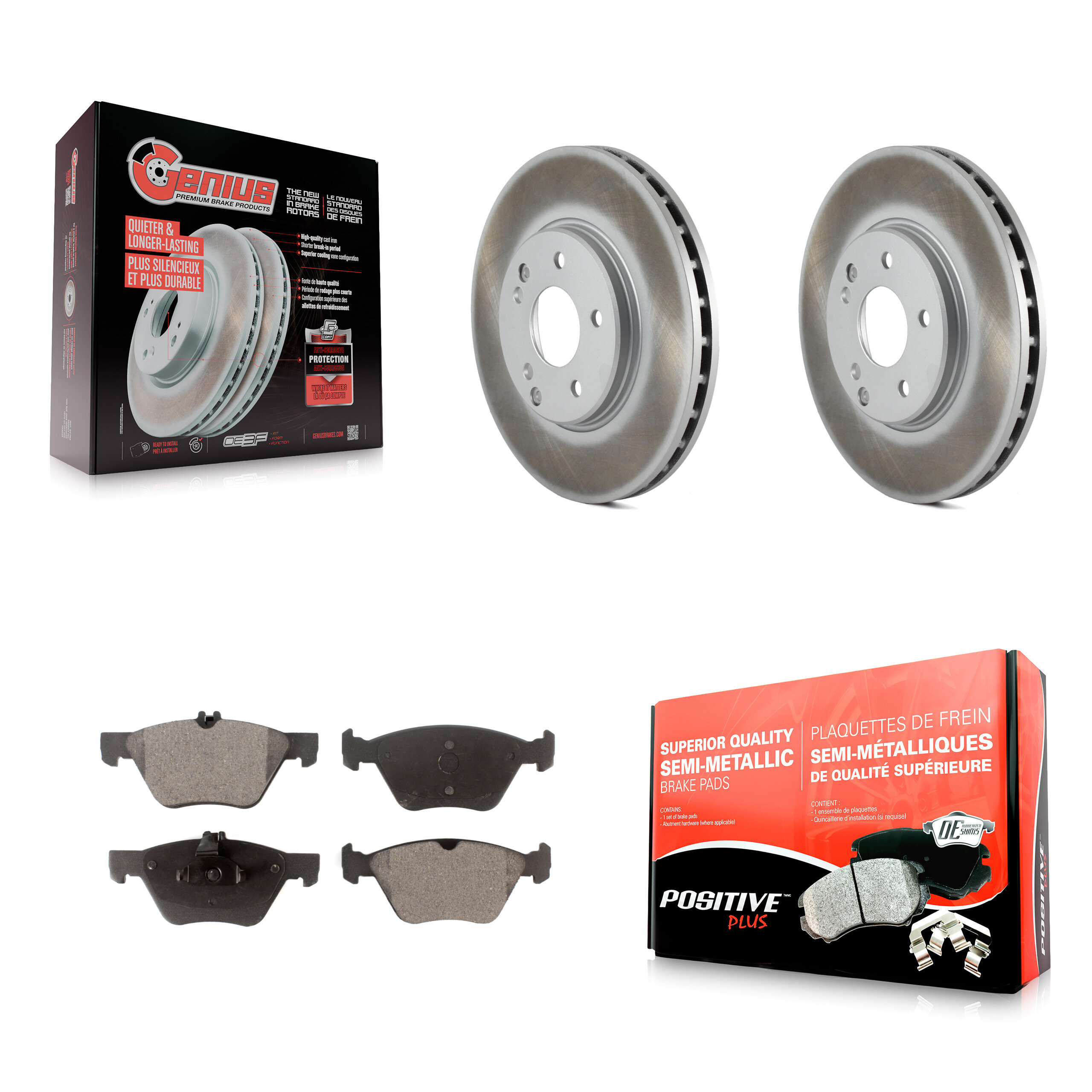Transit Auto - KGF-100215 - Front Disc Brake Kits