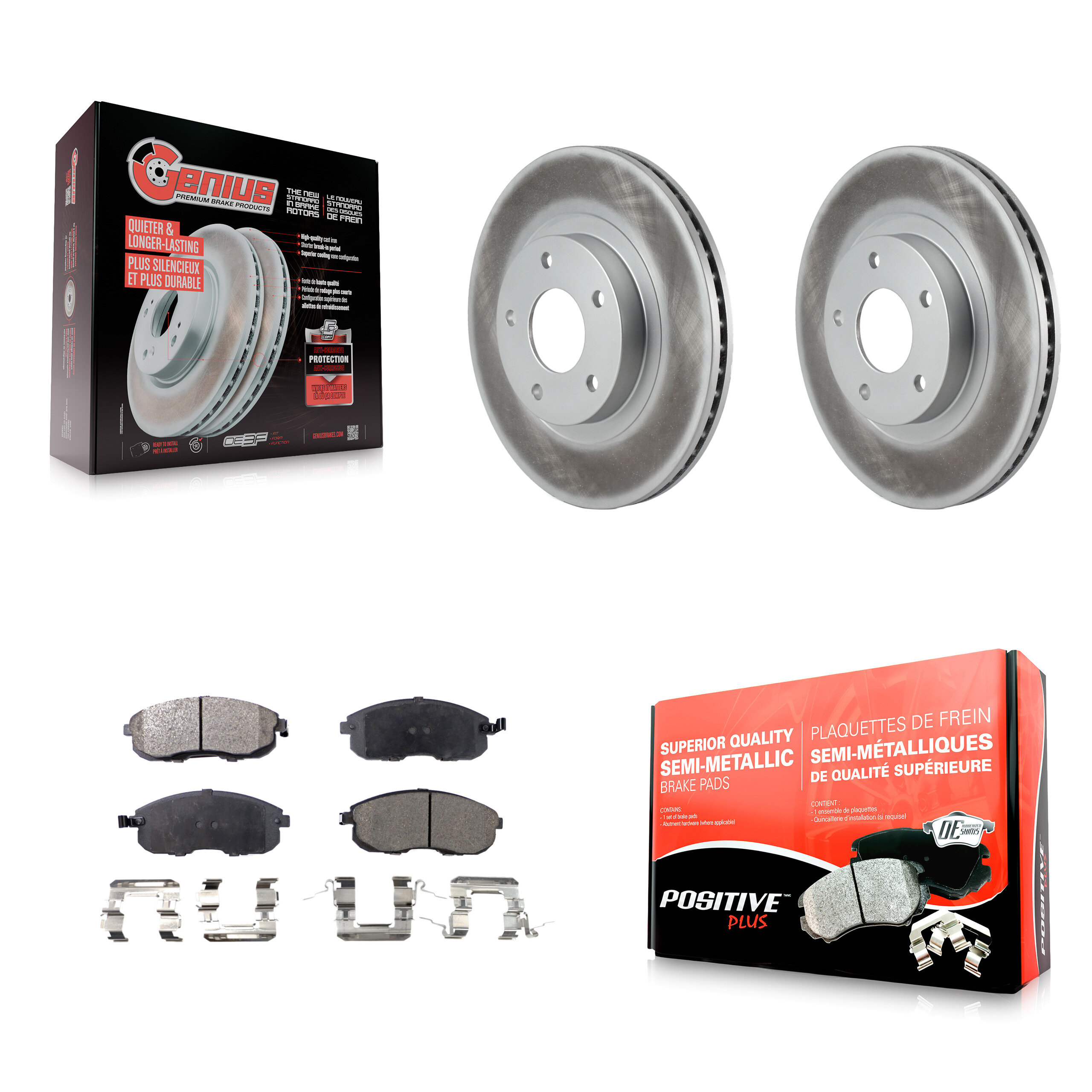 Transit Auto - KGF-100255 - Front Disc Brake Kits