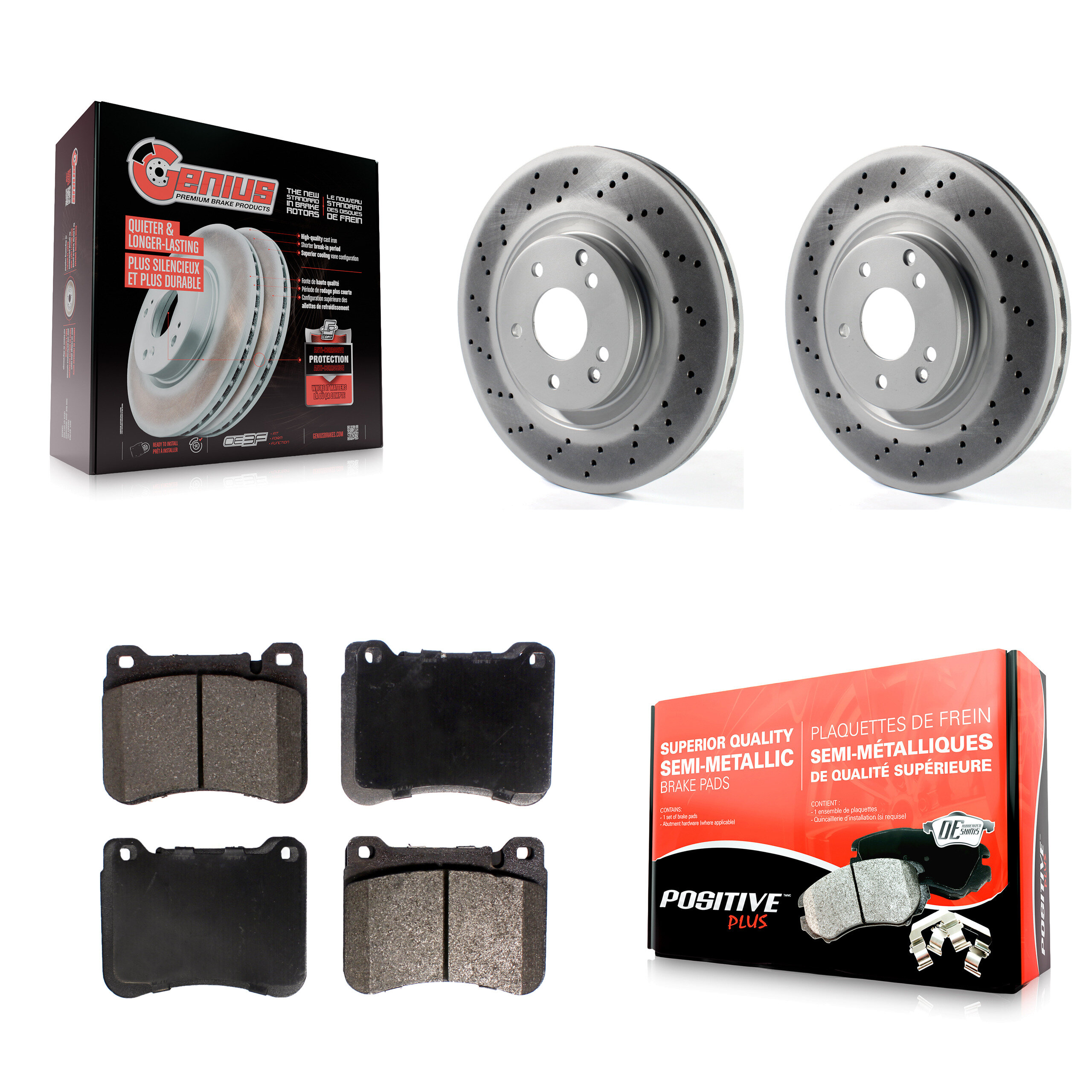 Transit Auto - KGF-100361 - Front Disc Brake Kits