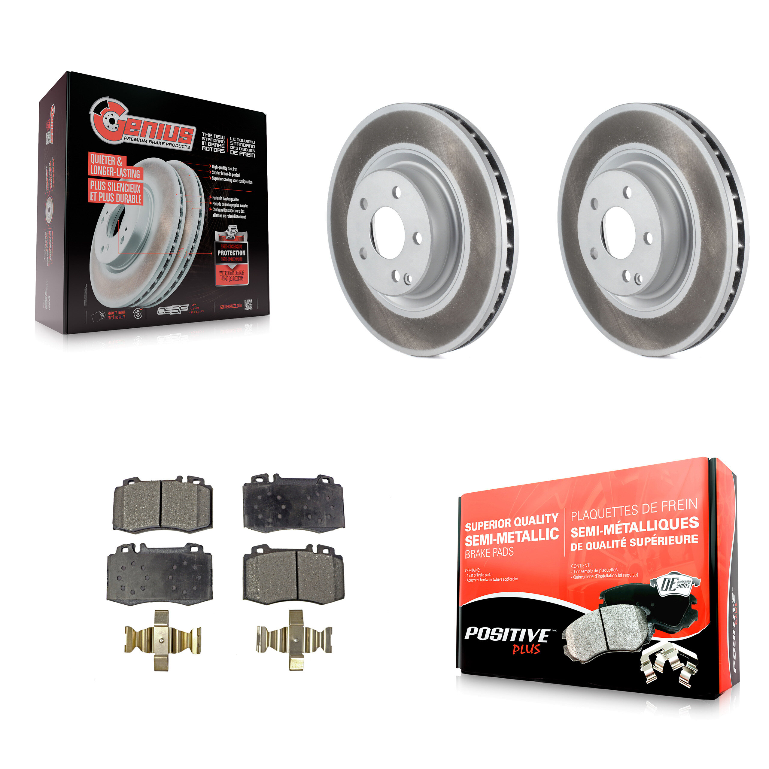 Transit Auto - KGF-100370 - Front Disc Brake Kits