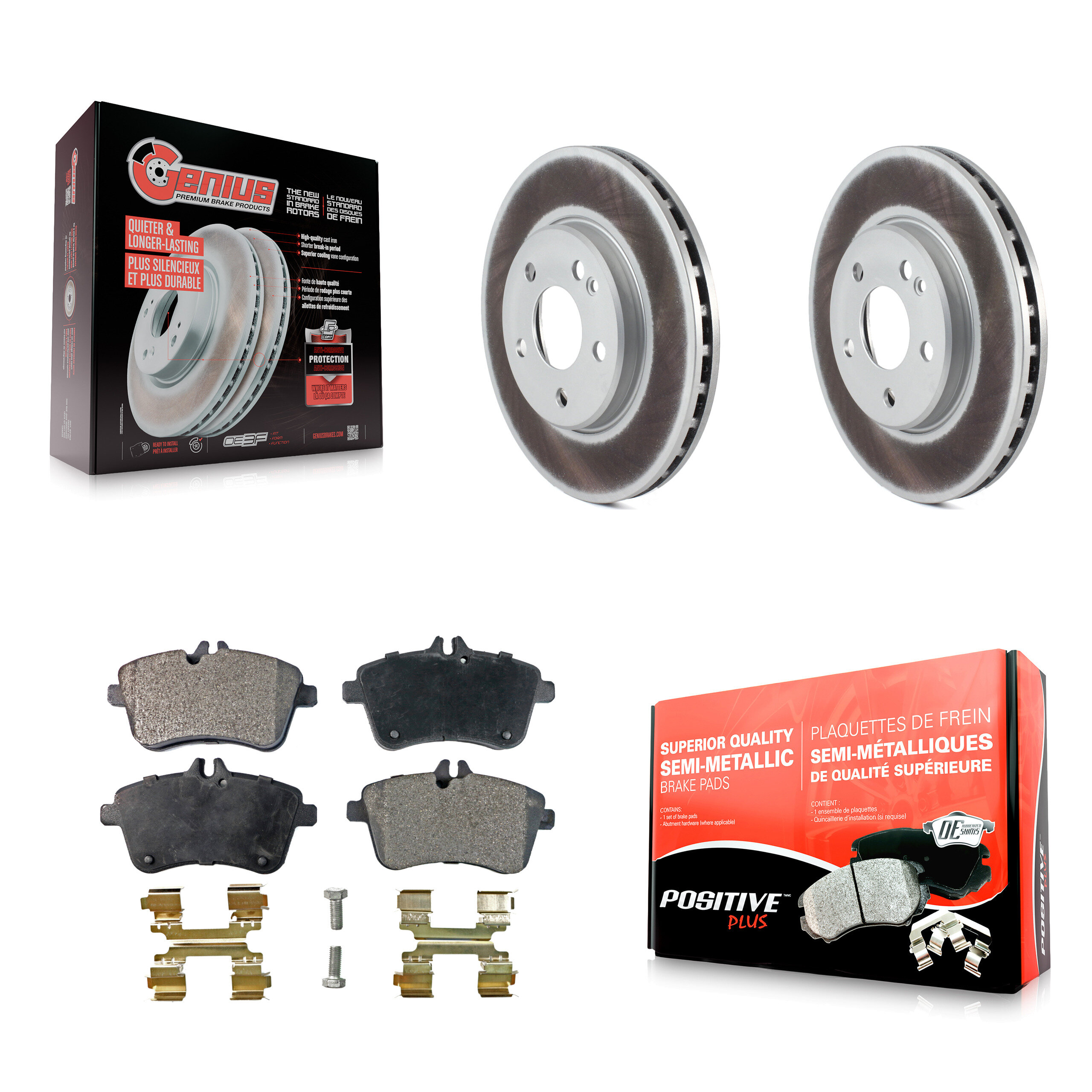 Transit Auto - KGF-100407 - Front Disc Brake Kits