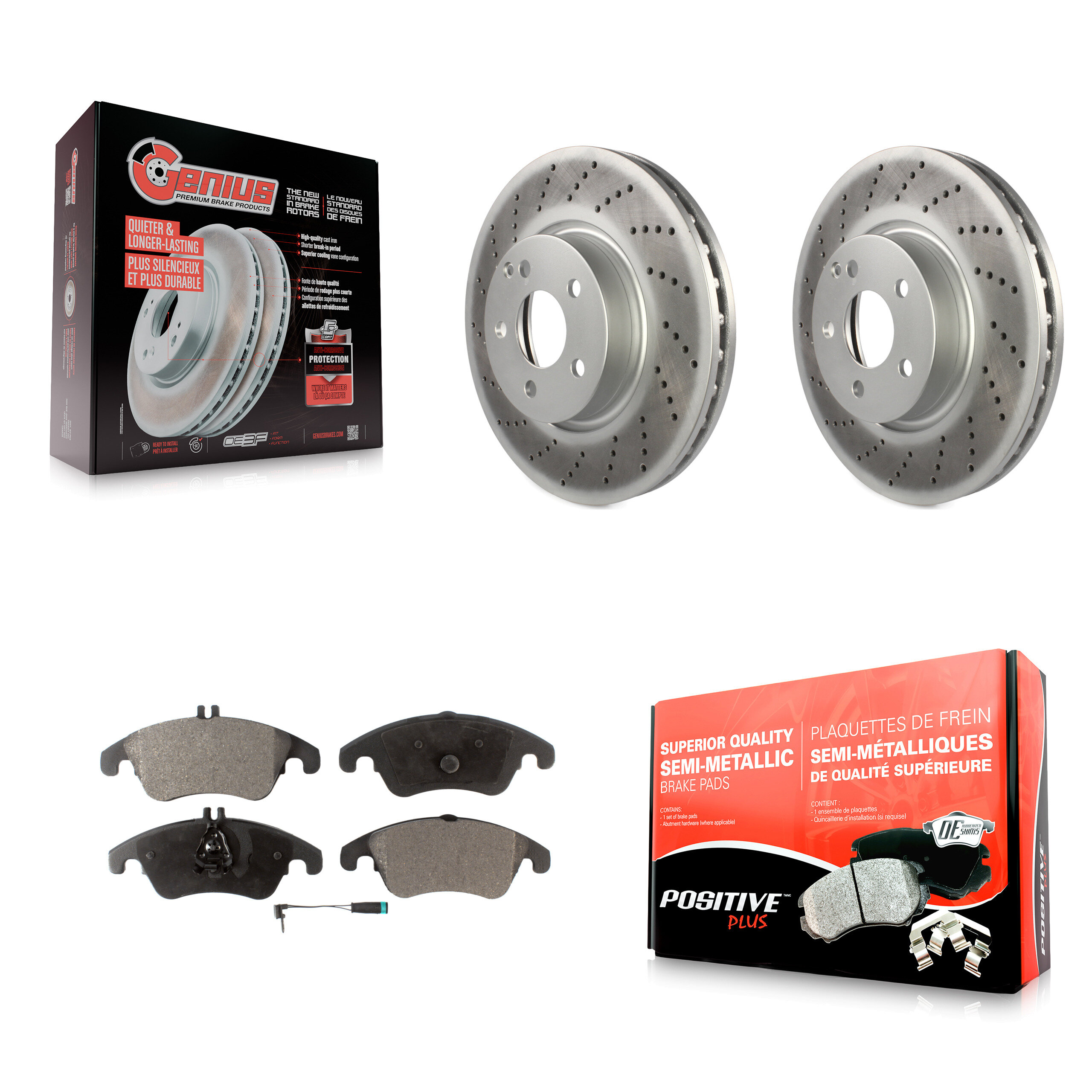 Transit Auto - KGF-100438 - Front Disc Brake Kits