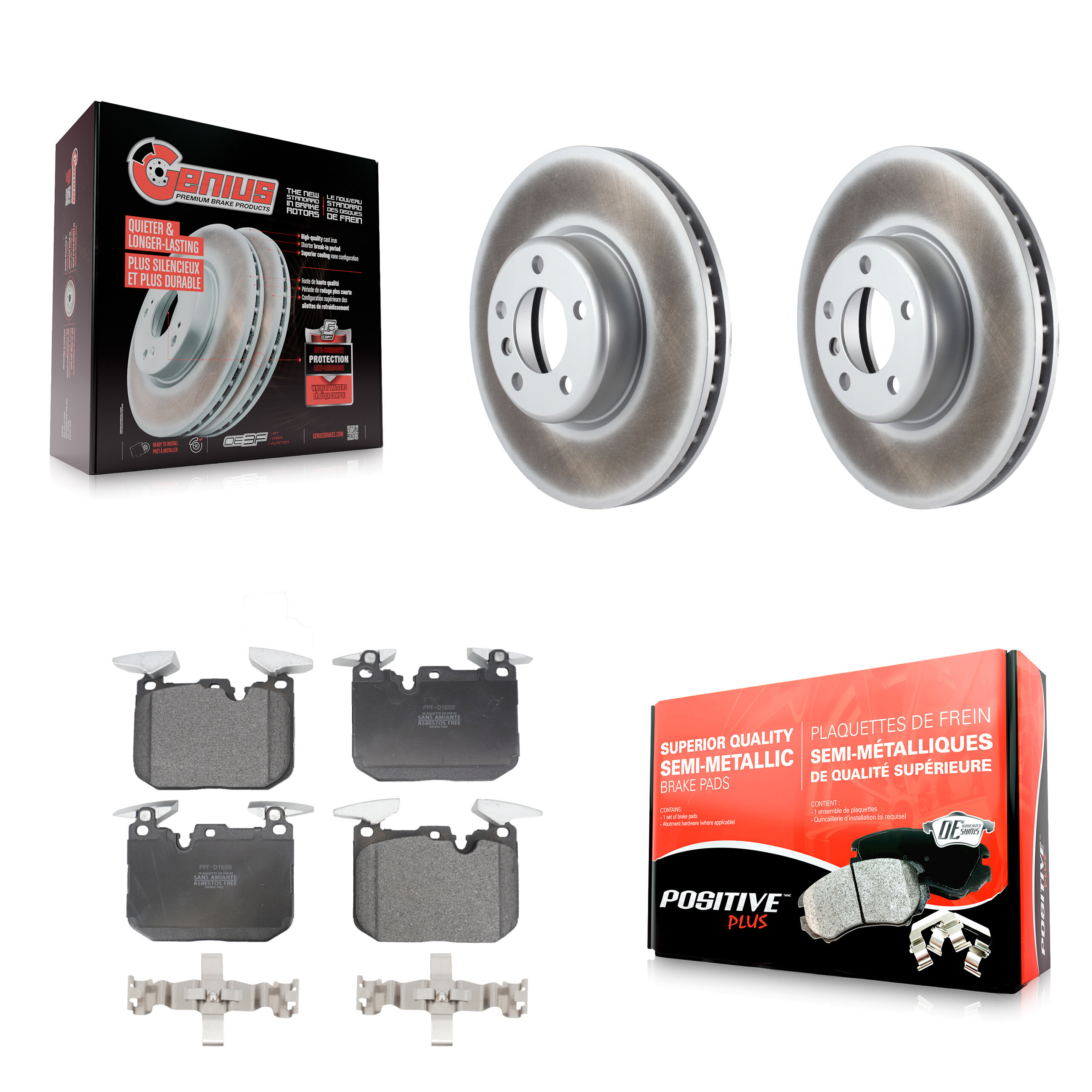 Transit Auto - KGF-100519 - Front Disc Brake Kits