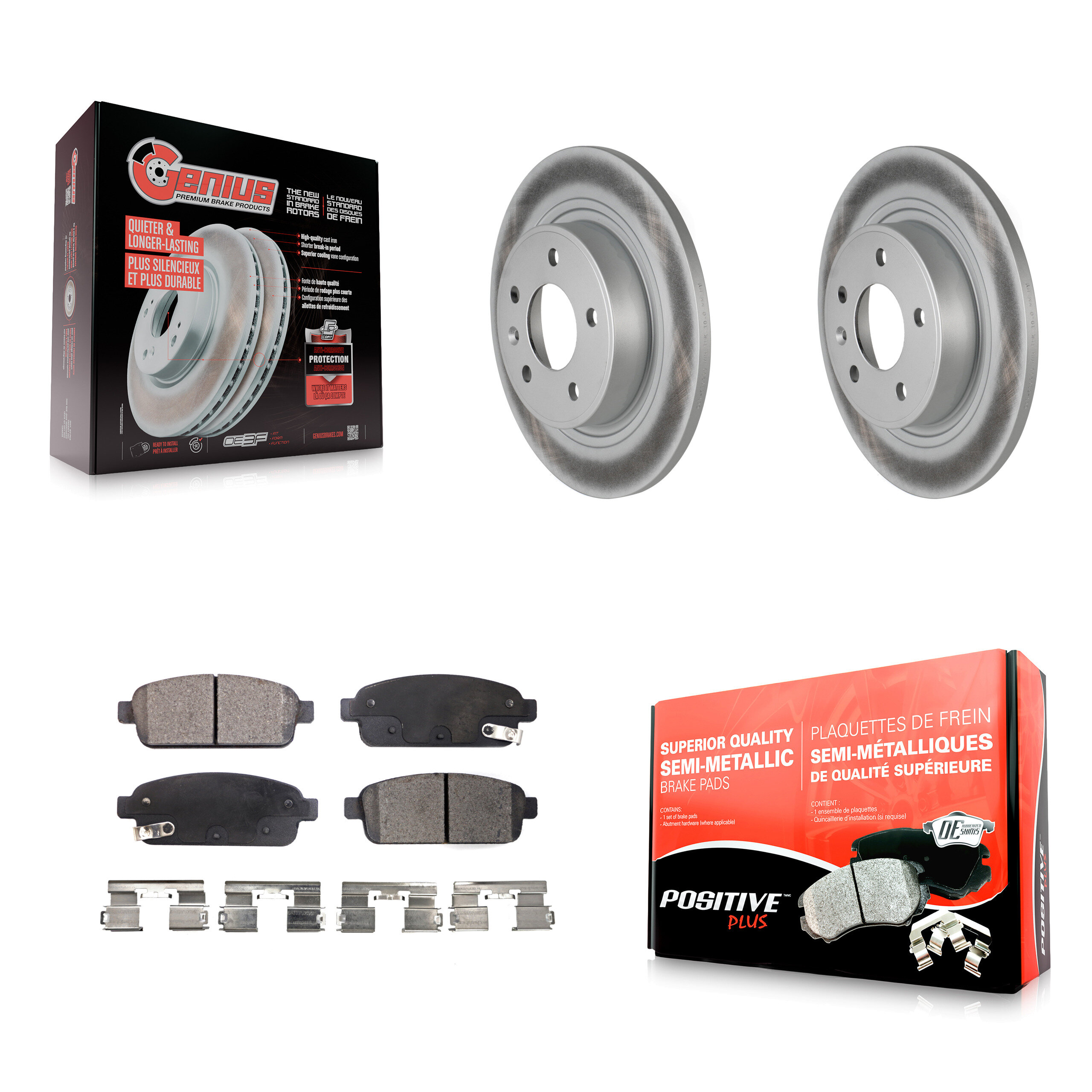Transit Auto - KGF-101244 - Rear Disc Brake Kits