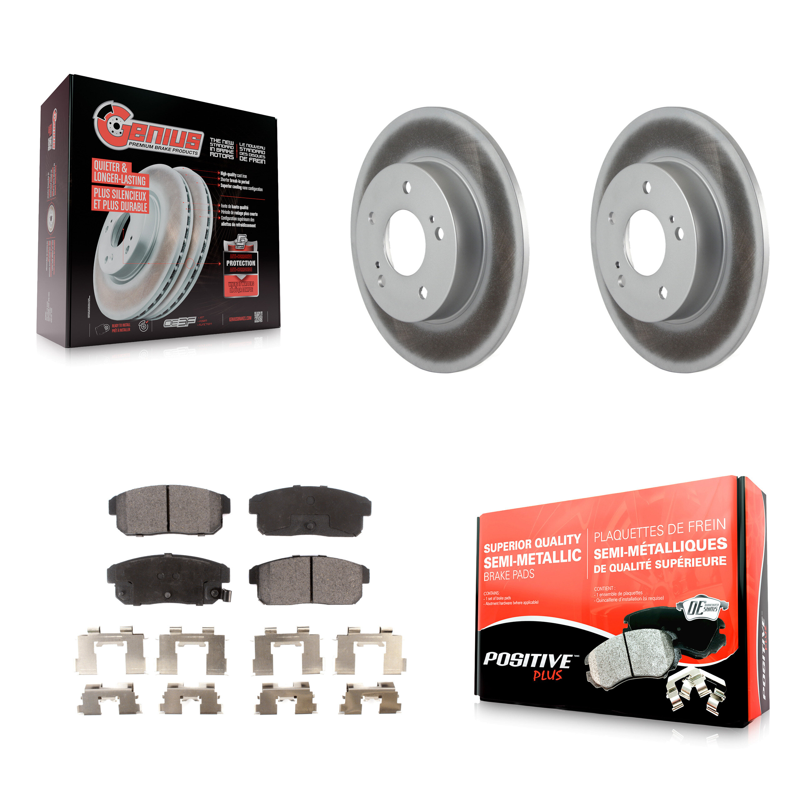 Transit Auto - KGF-101348 - Rear Disc Brake Kits