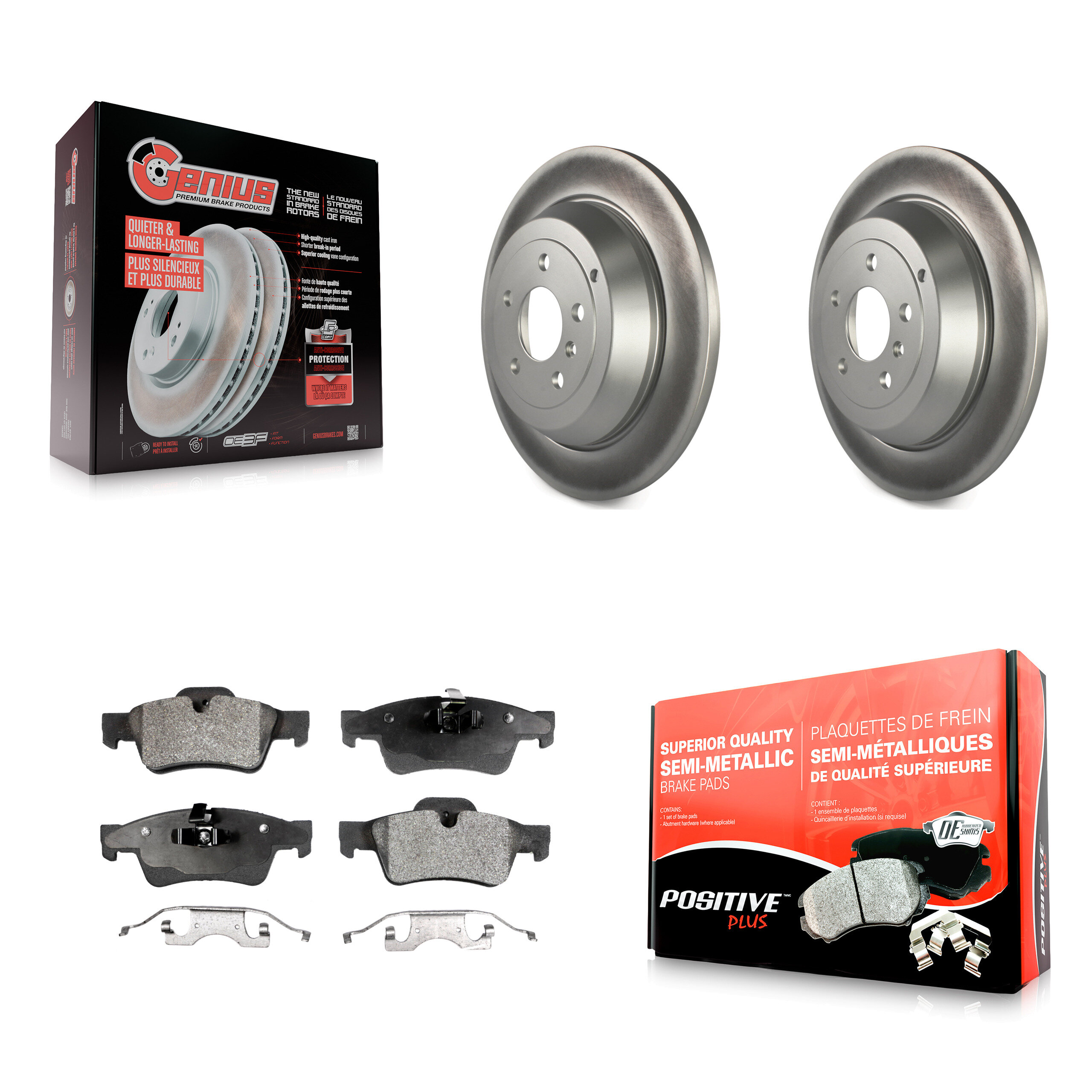 Transit Auto - KGF-101434 - Rear Disc Brake Kits