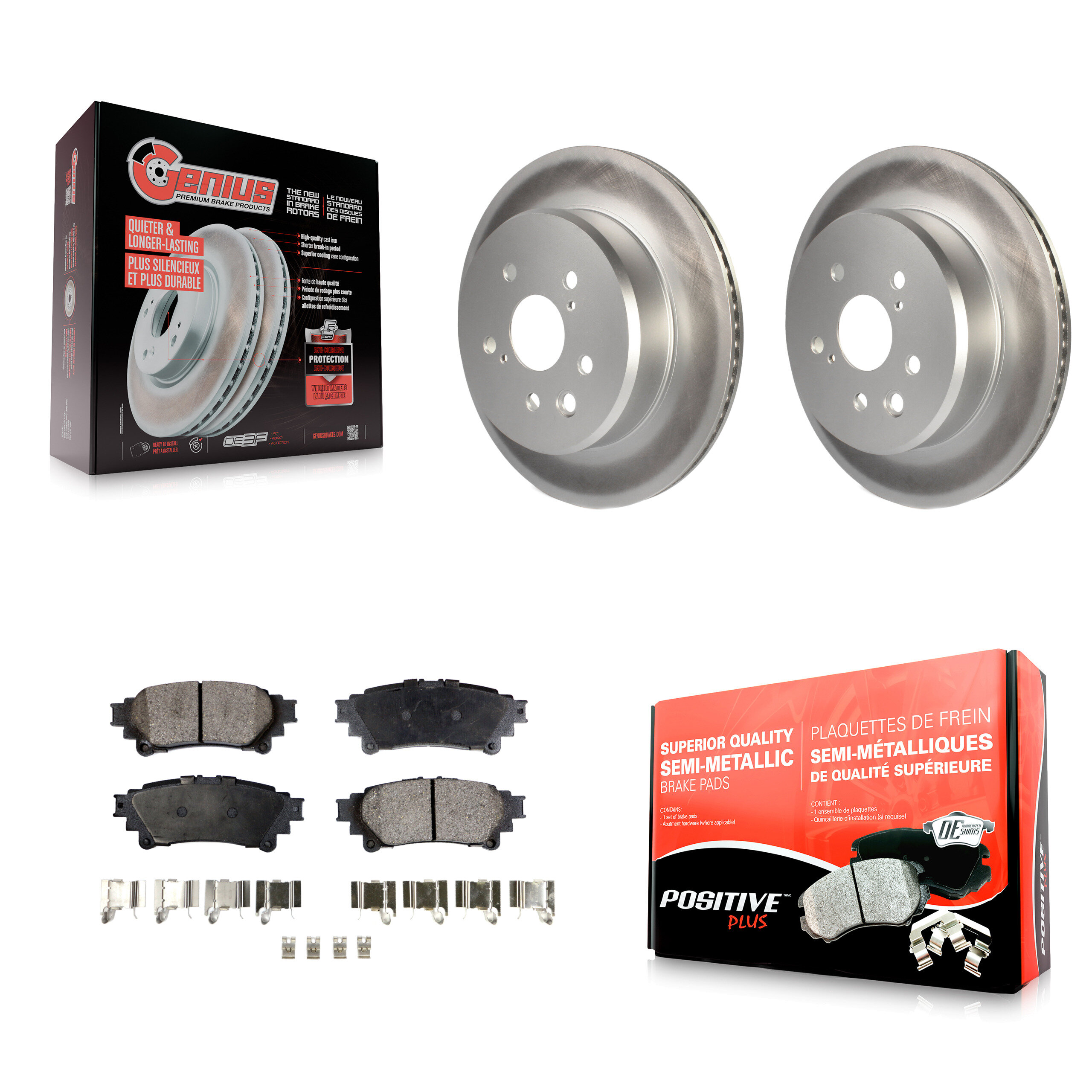 Transit Auto - KGF-101537 - Rear Disc Brake Kits