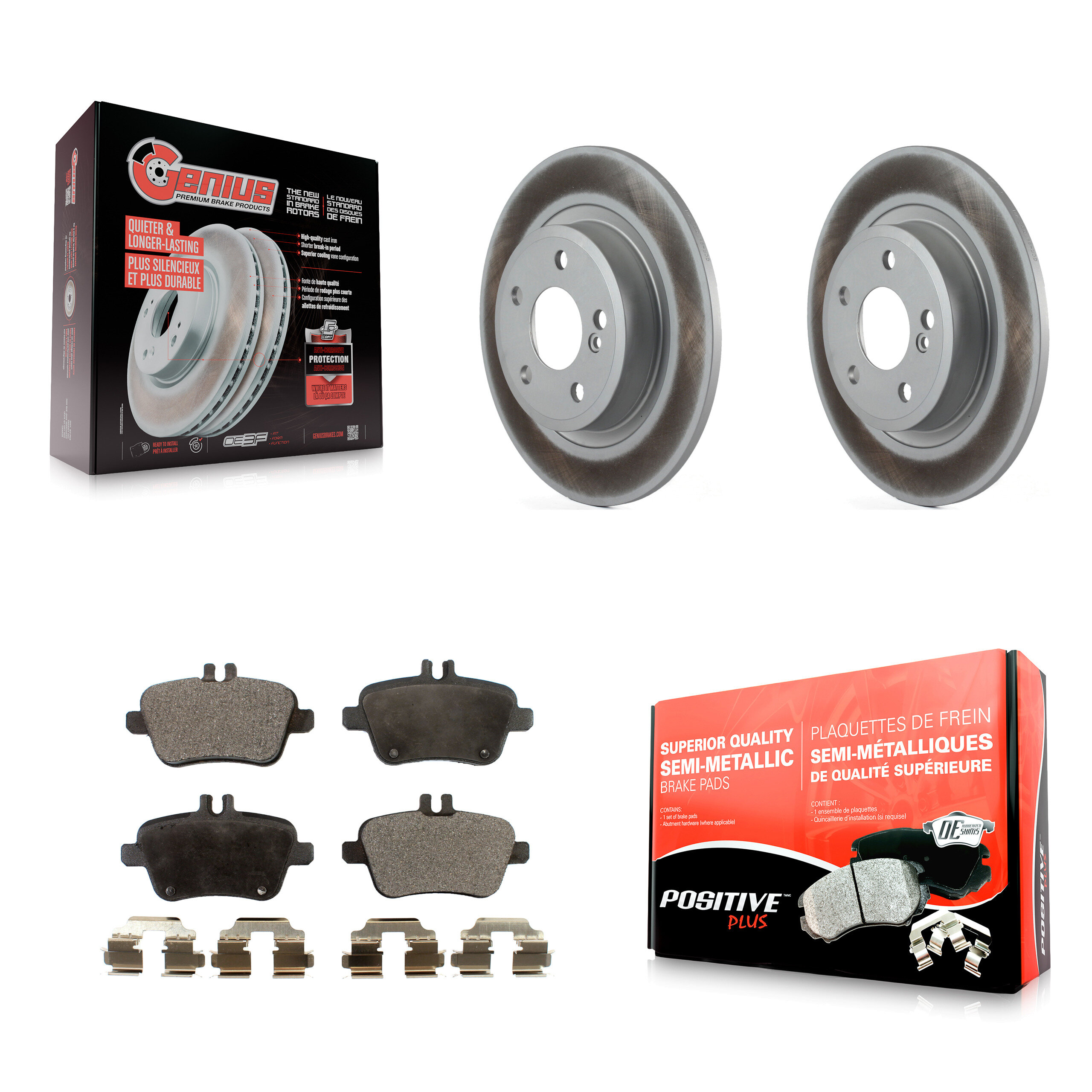 Transit Auto - KGF-101551 - Rear Disc Brake Kits