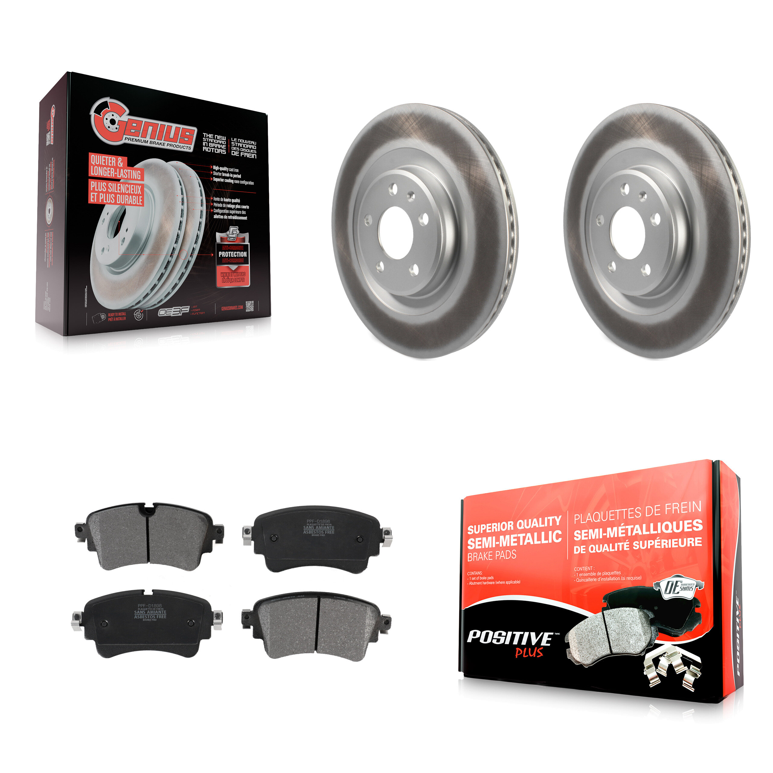 Transit Auto - KGF-101776 - Rear Disc Brake Kits