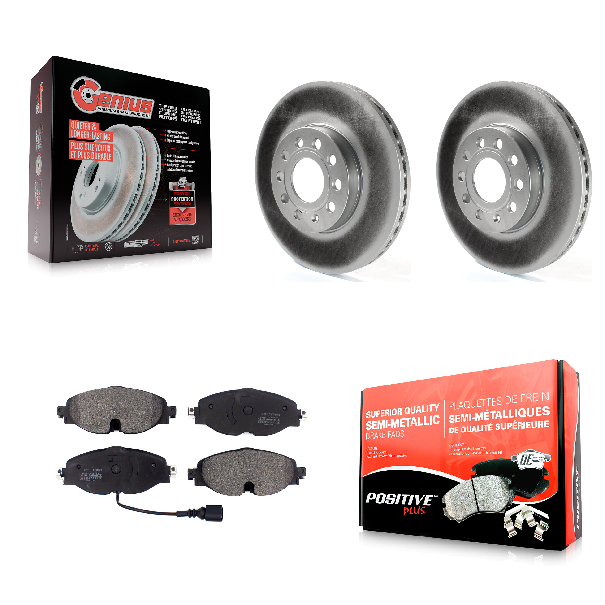 Transit Auto - KGF-101850 - Front Disc Brake Kits