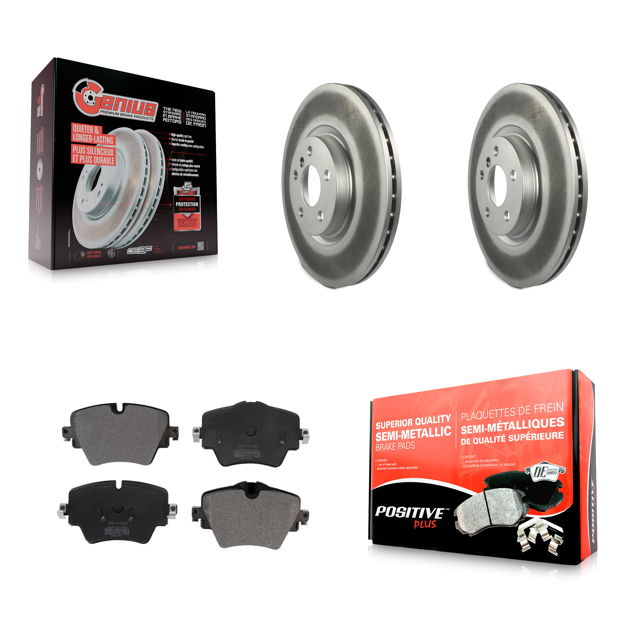 Transit Auto - KGF-101864 - Front Disc Brake Kits