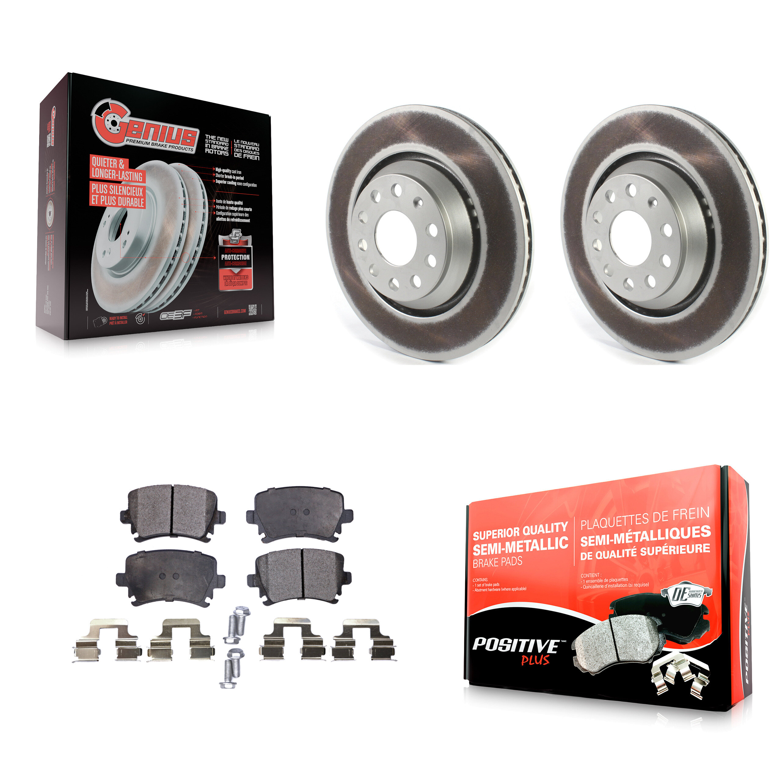 Transit Auto - KGF-102059 - Rear Disc Brake Kits