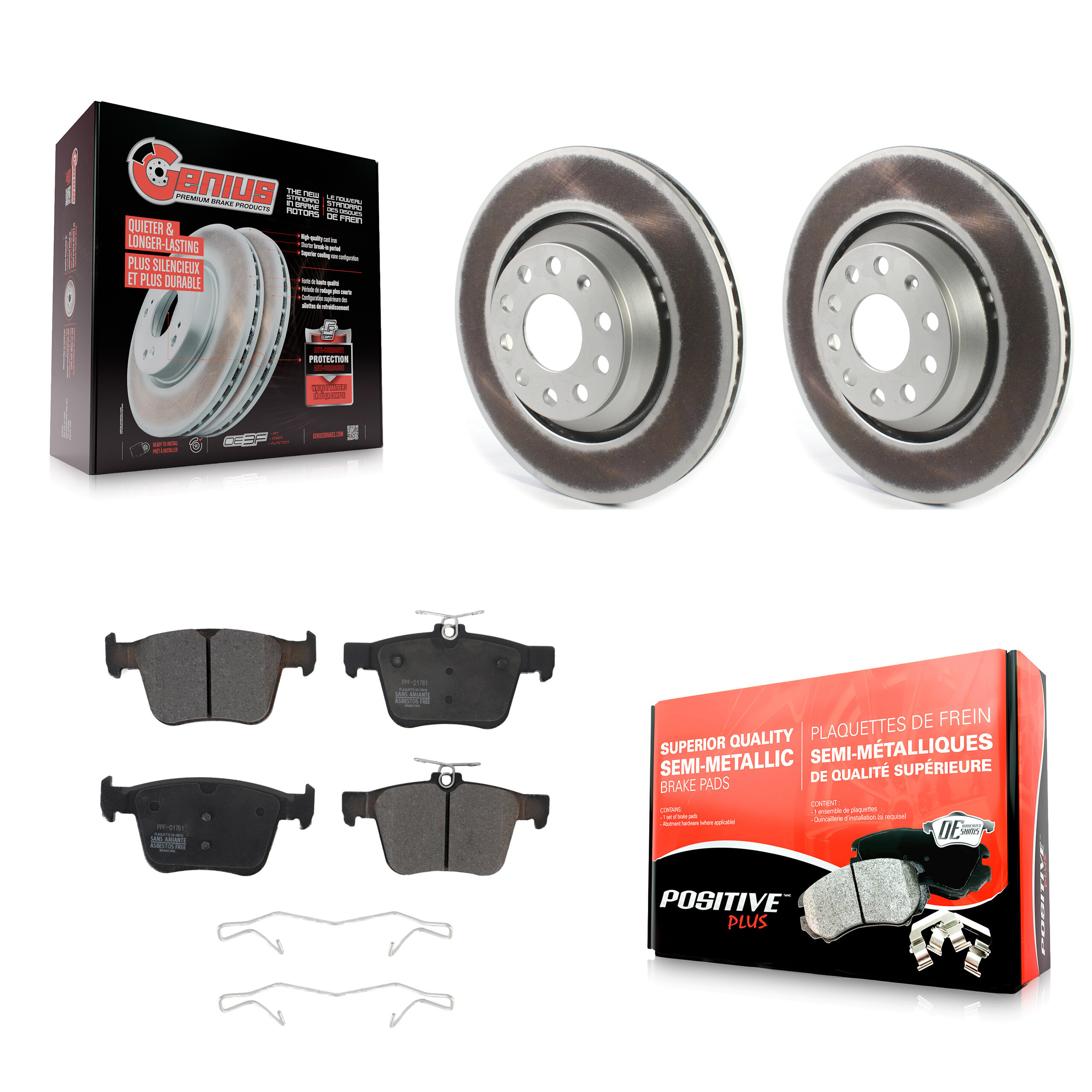 Transit Auto - KGF-102061 - Rear Disc Brake Kits