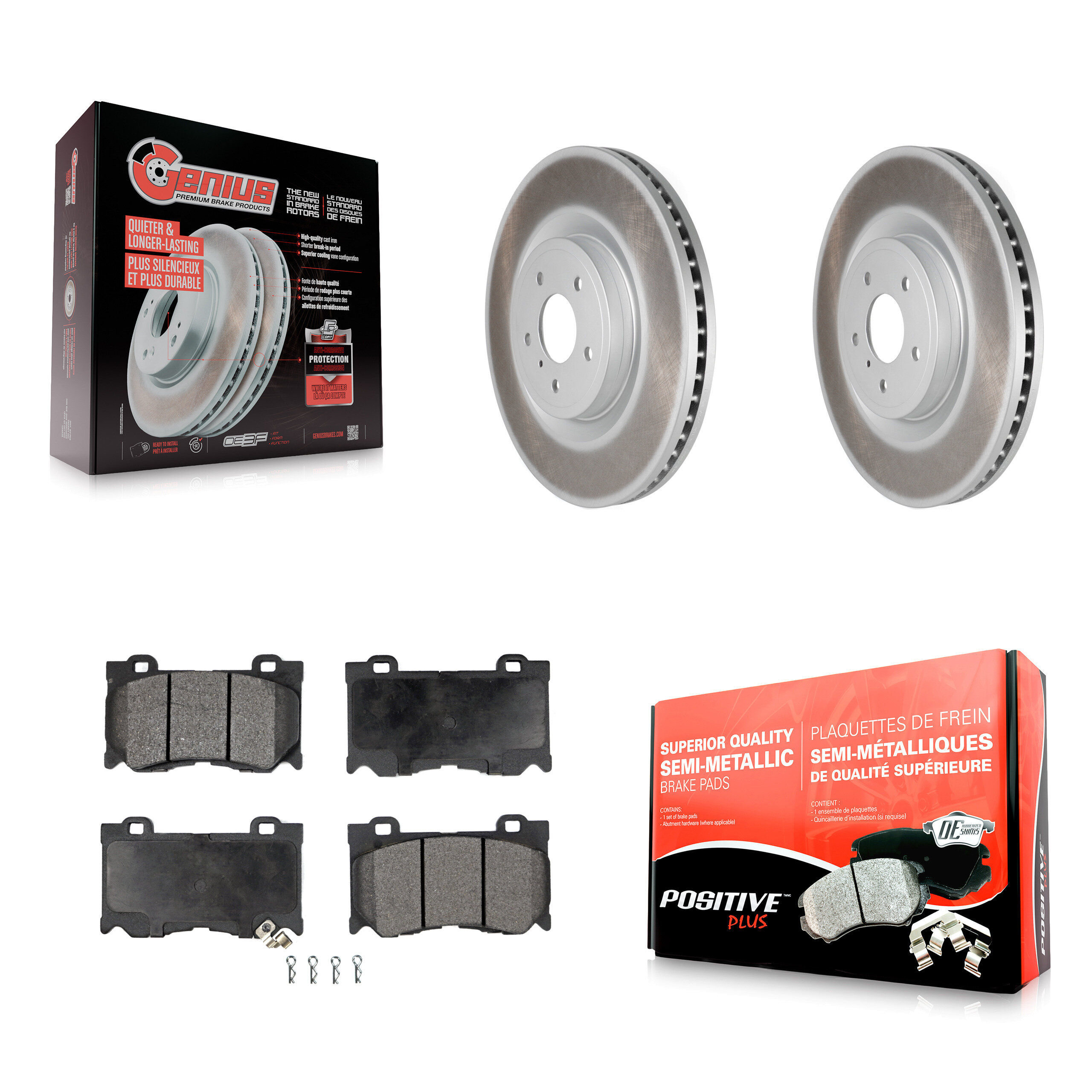 Transit Auto - KGF-102225 - Front Disc Brake Kits
