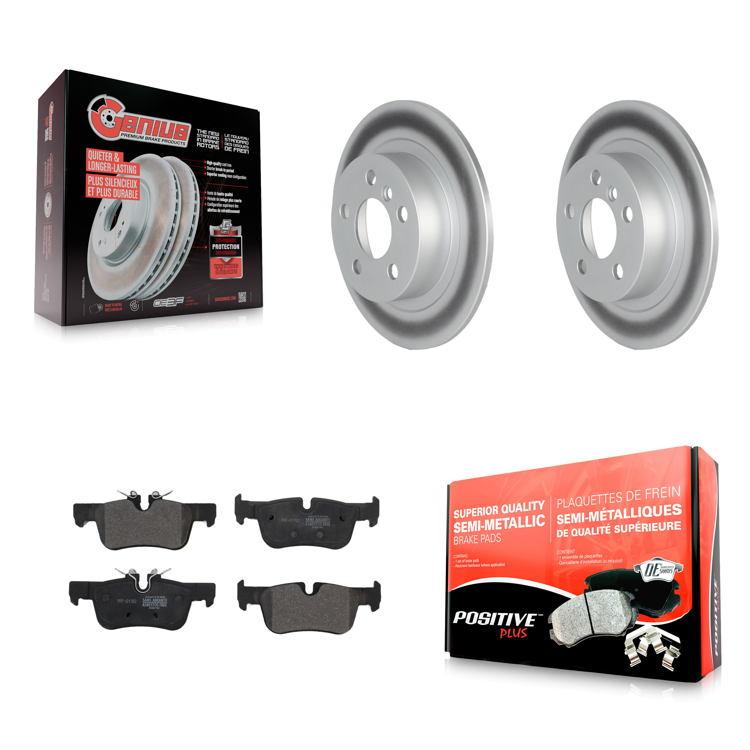 Transit Auto - KGF-102515 - Rear Disc Brake Kits